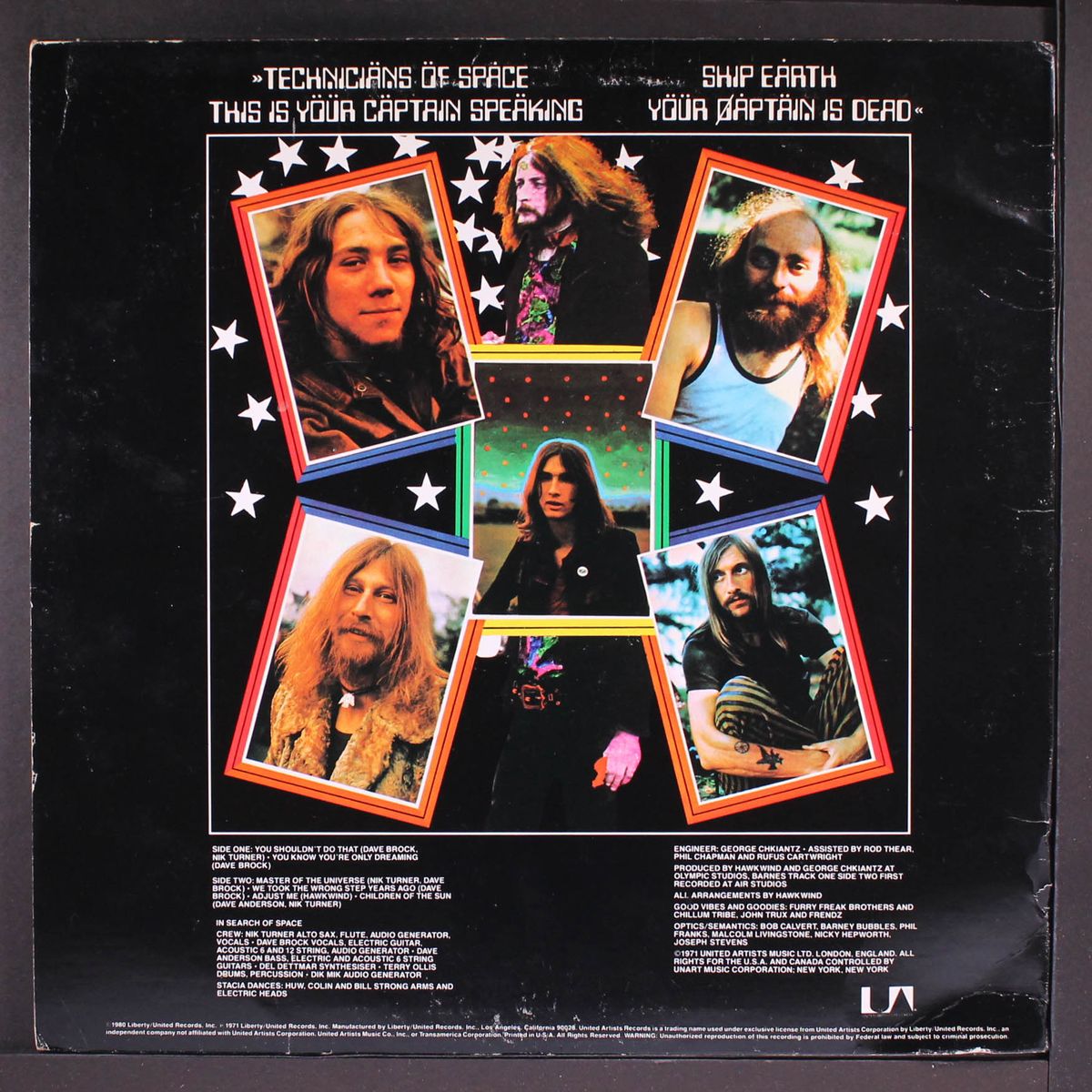 x in search of space by HAWKWIND