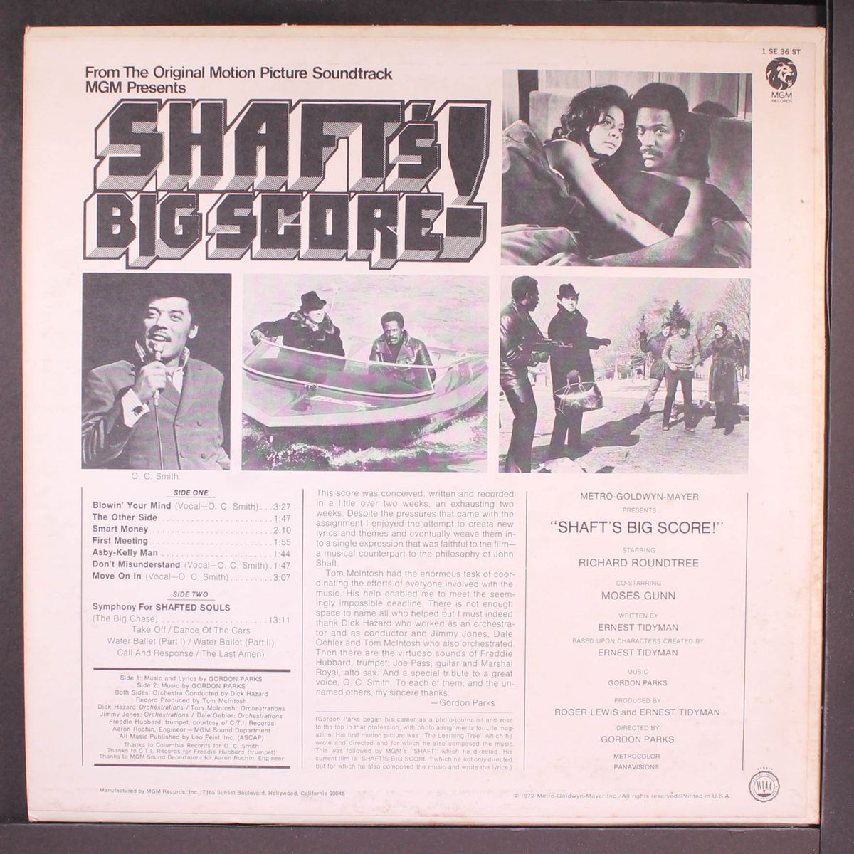 shaft's big score by SOUNDTRACK