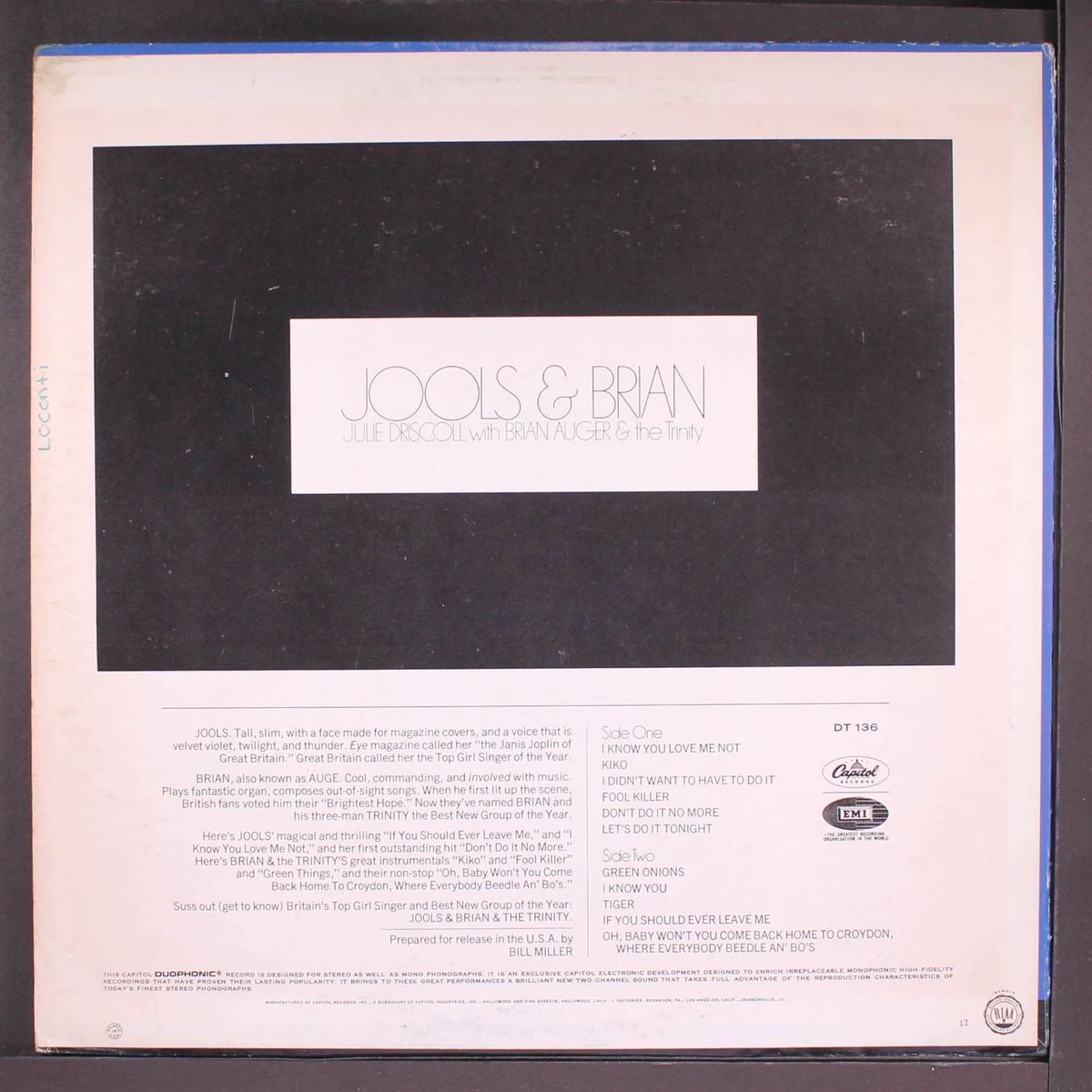 jools & brian by JULIE DRISCOLL & BRIAN AUGER