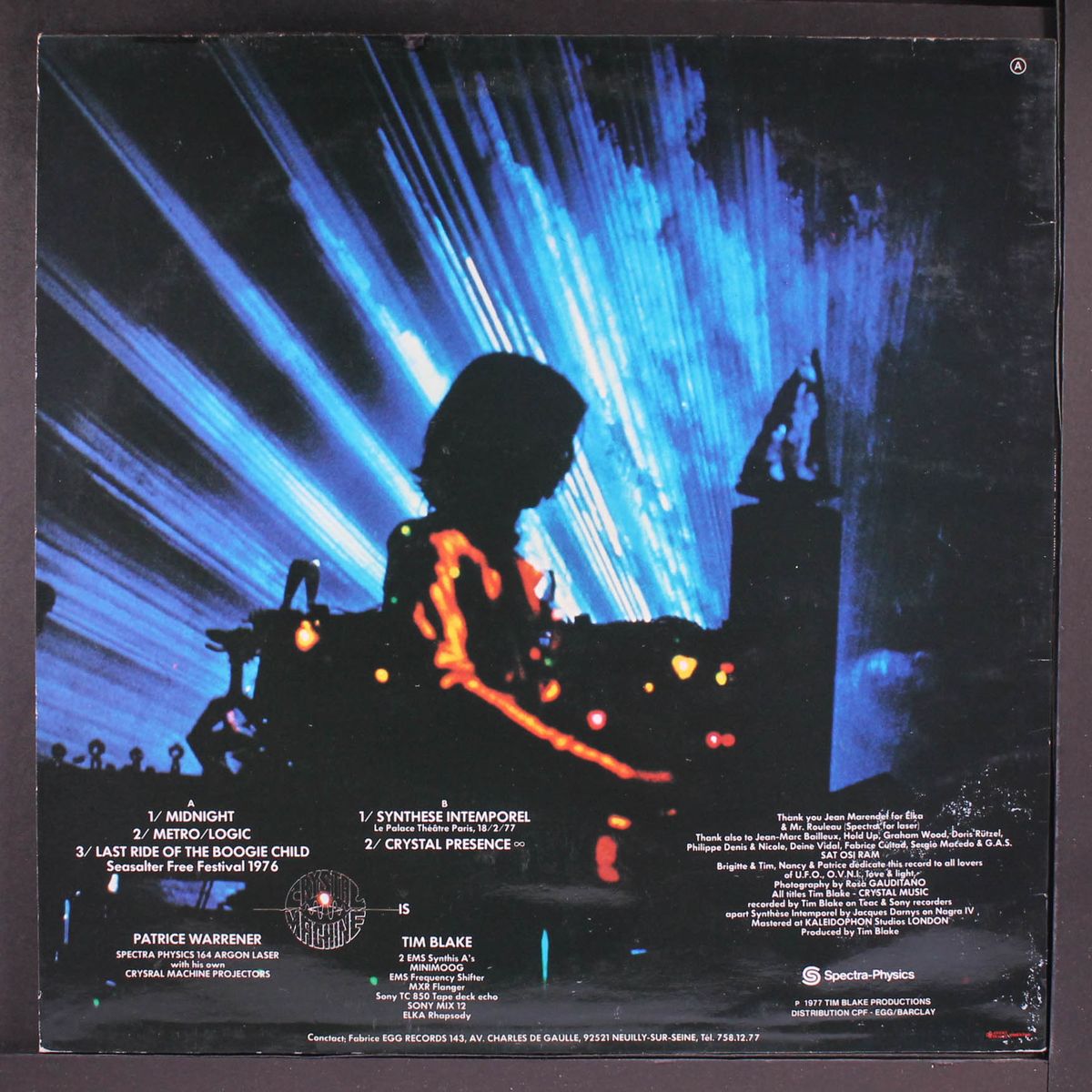 crystal machine by TIM BLAKE