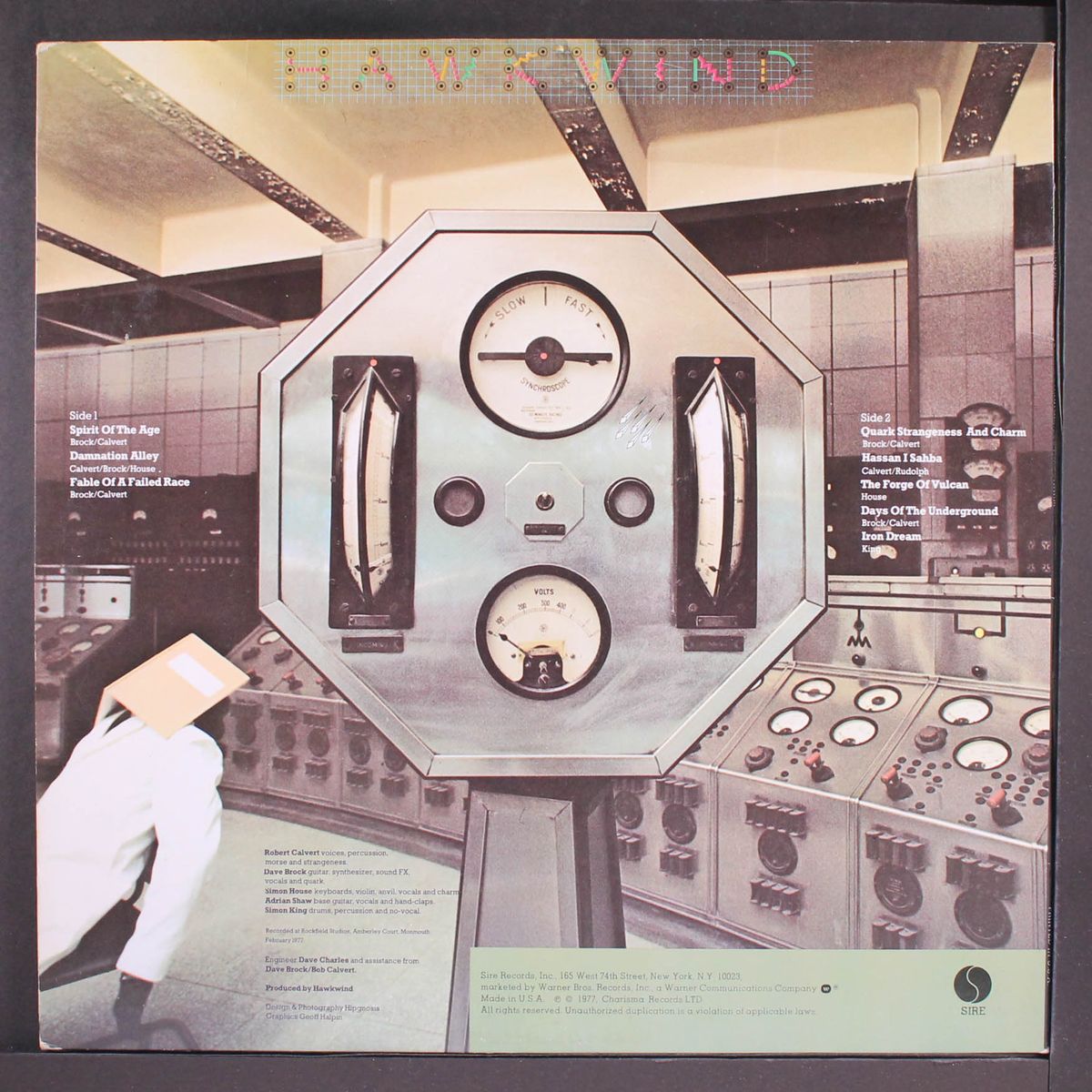 quark strangeness and charm by HAWKWIND