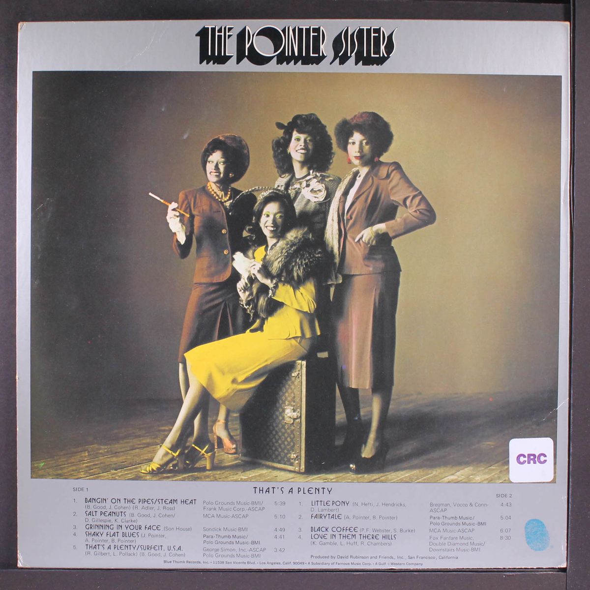 that's a plenty by POINTER SISTERS