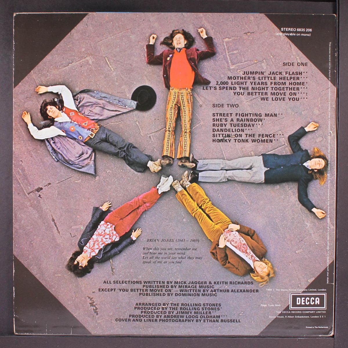 through the past darkly (big hits vol. 2) by ROLLING STONES