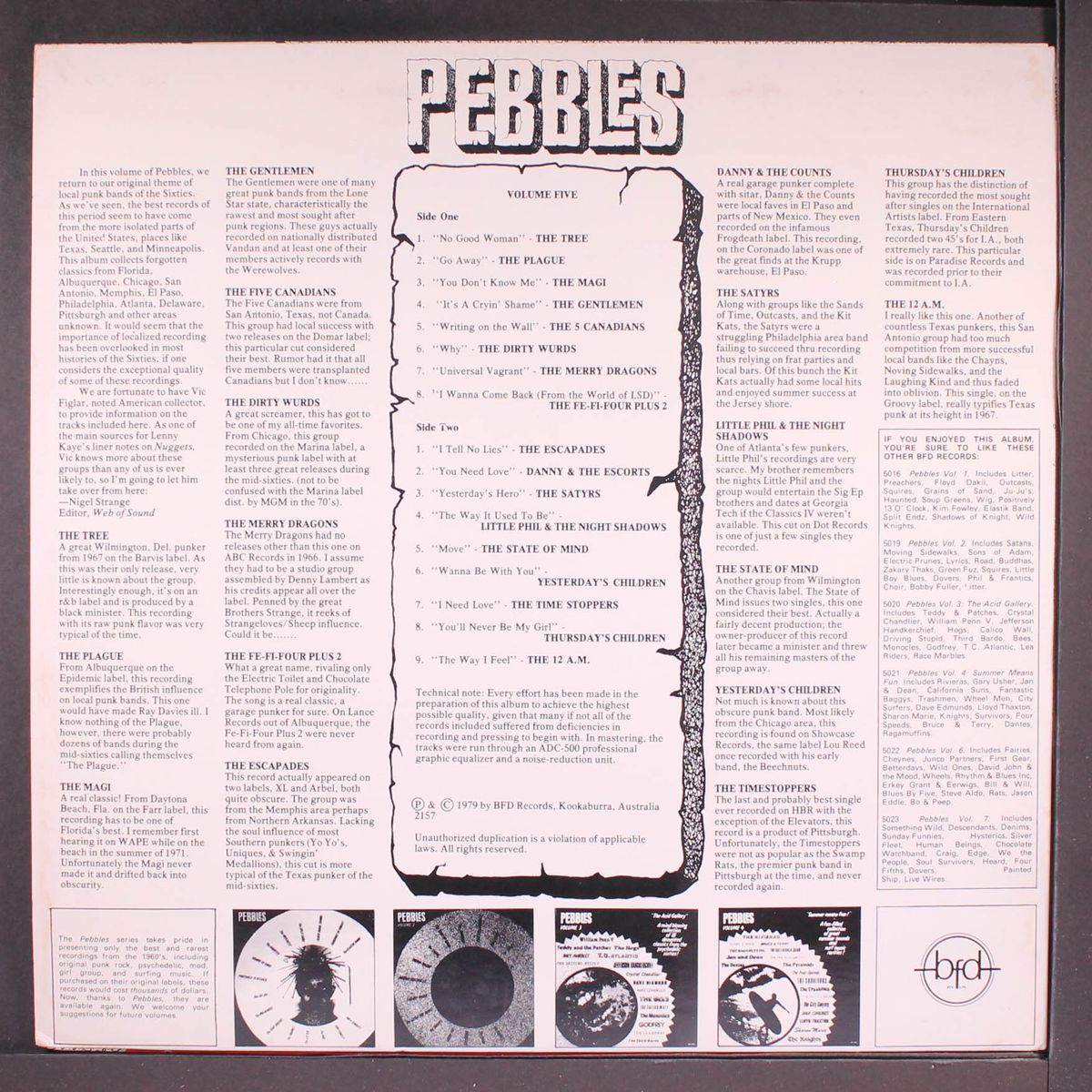 pebbles vol. 5 by VARIOUS