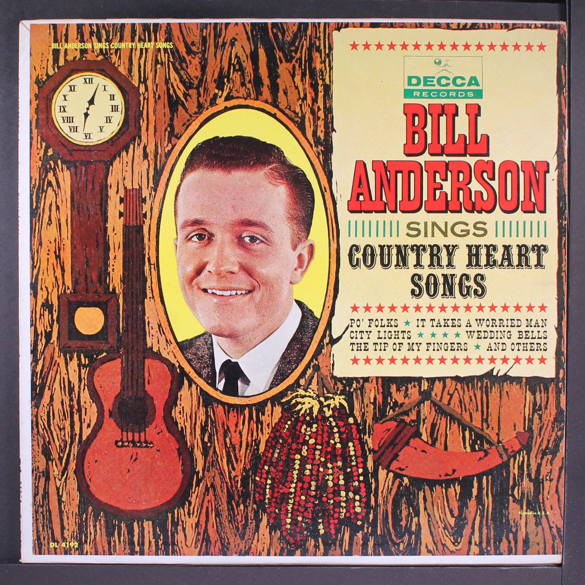 sings country heart songs by BILL ANDERSON