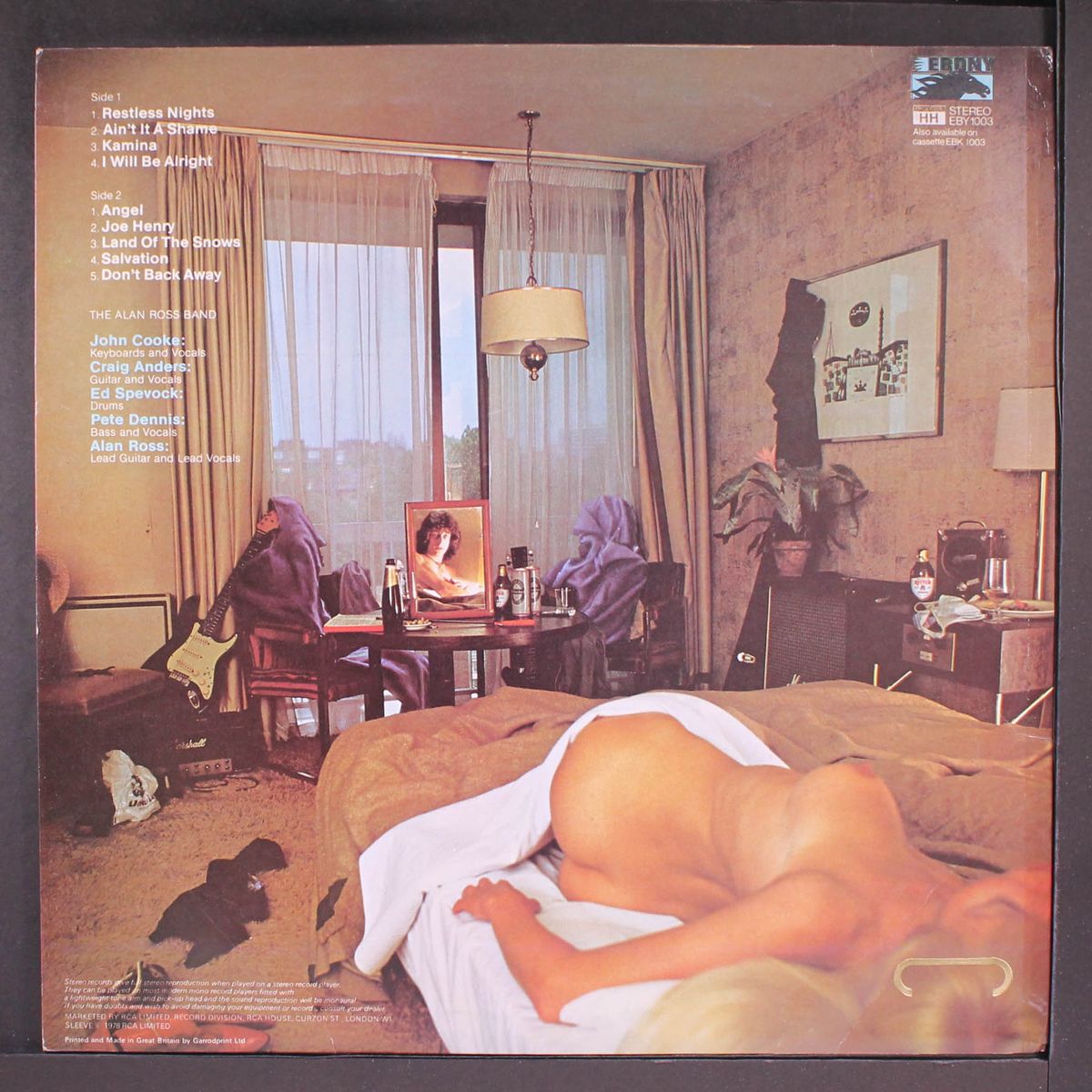 restless nights by ALAN ROSS BAND