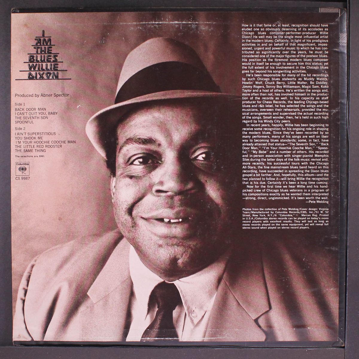 i am the blues by WILLIE DIXON