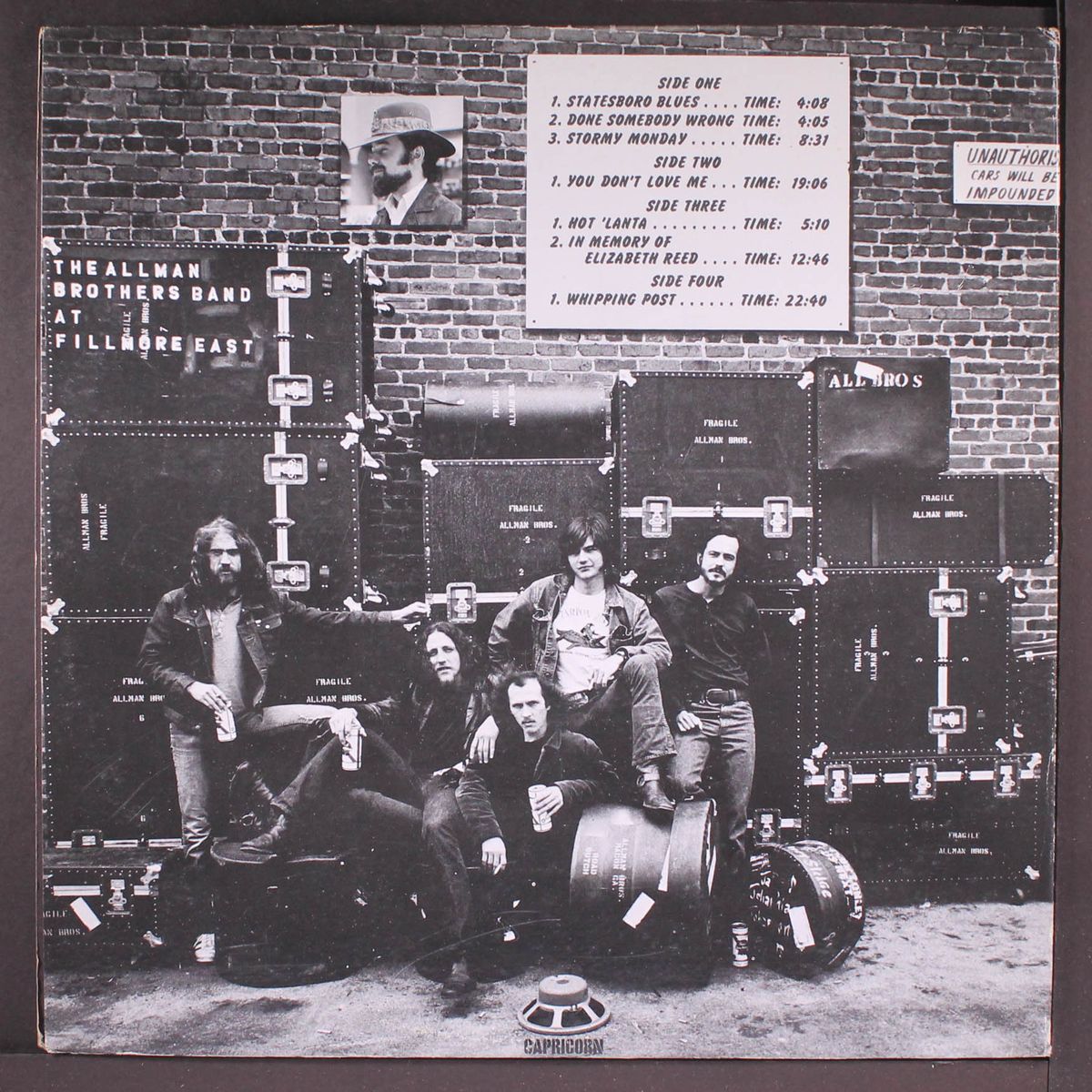 at fillmore east by ALLMAN BROTHERS BAND