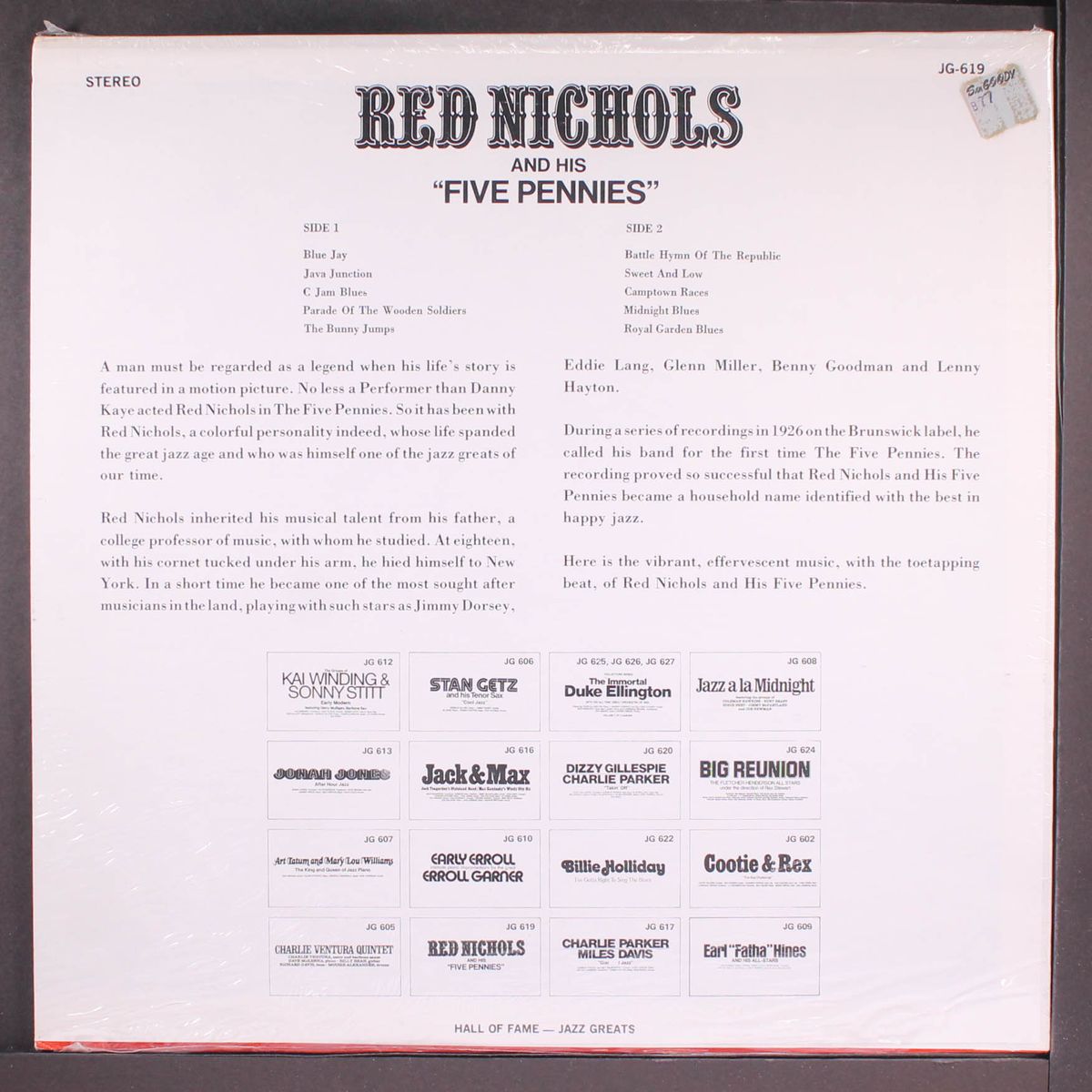 & his five pennies by RED NICHOLS