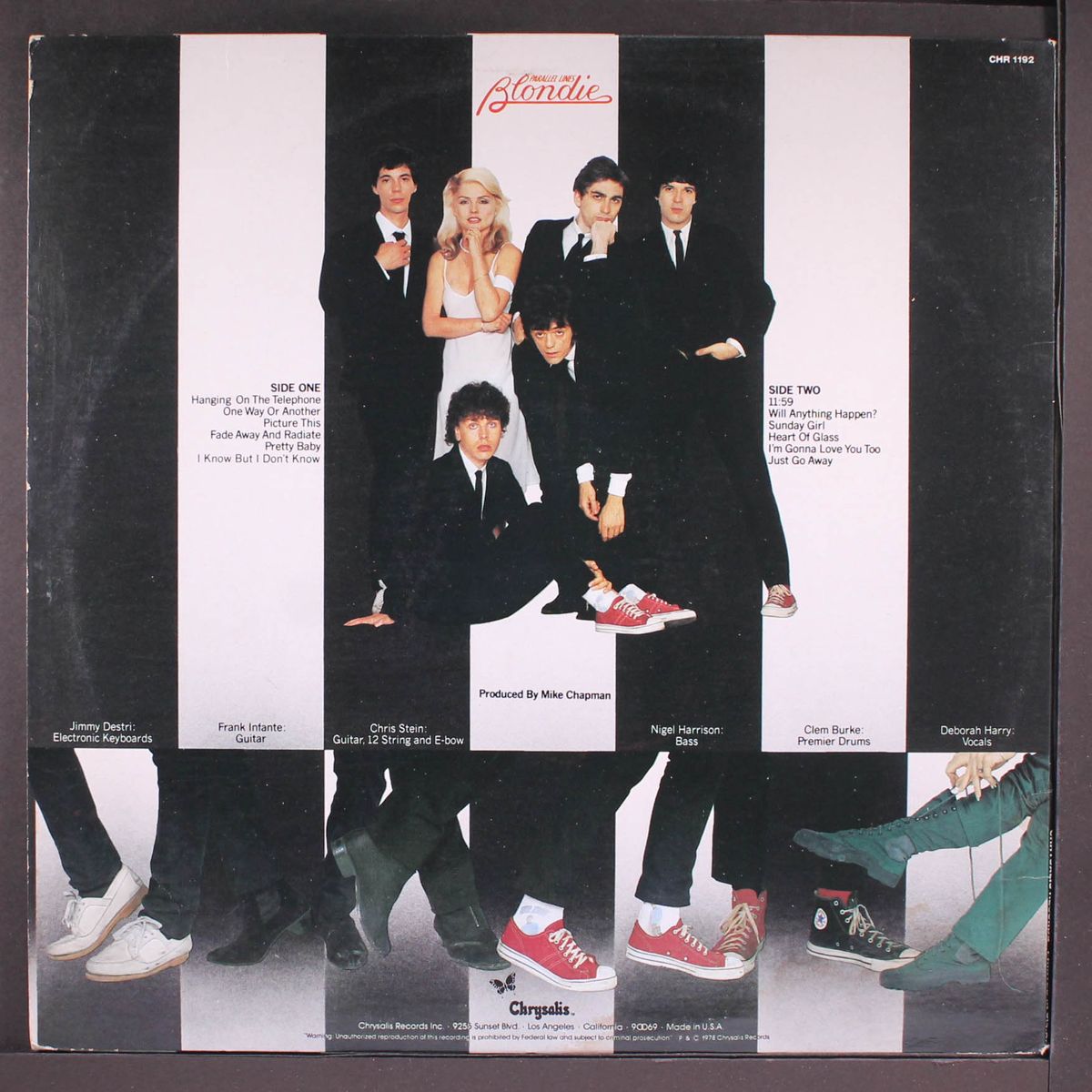 parallel lines by BLONDIE