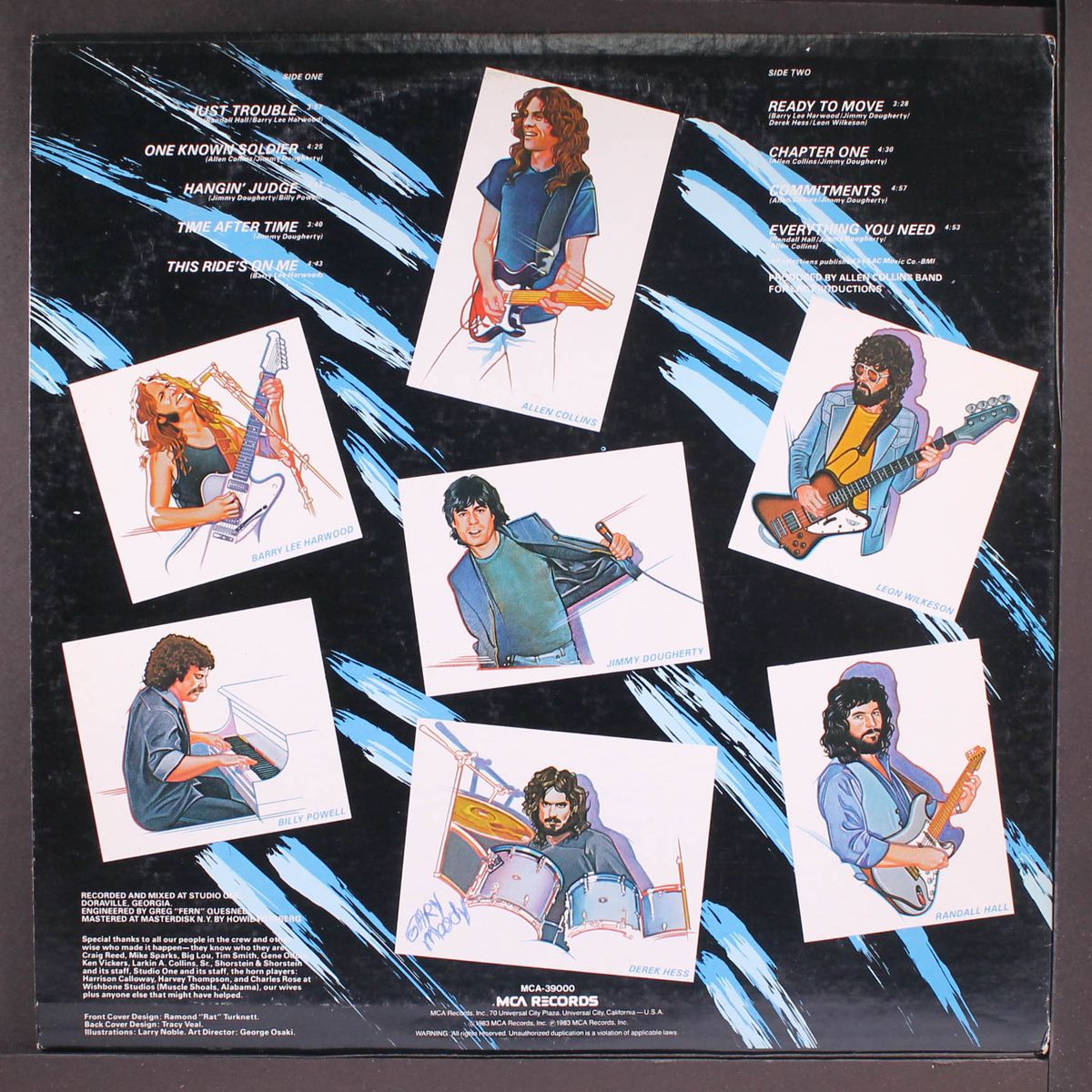here, there & back by ALLEN COLLINS BAND