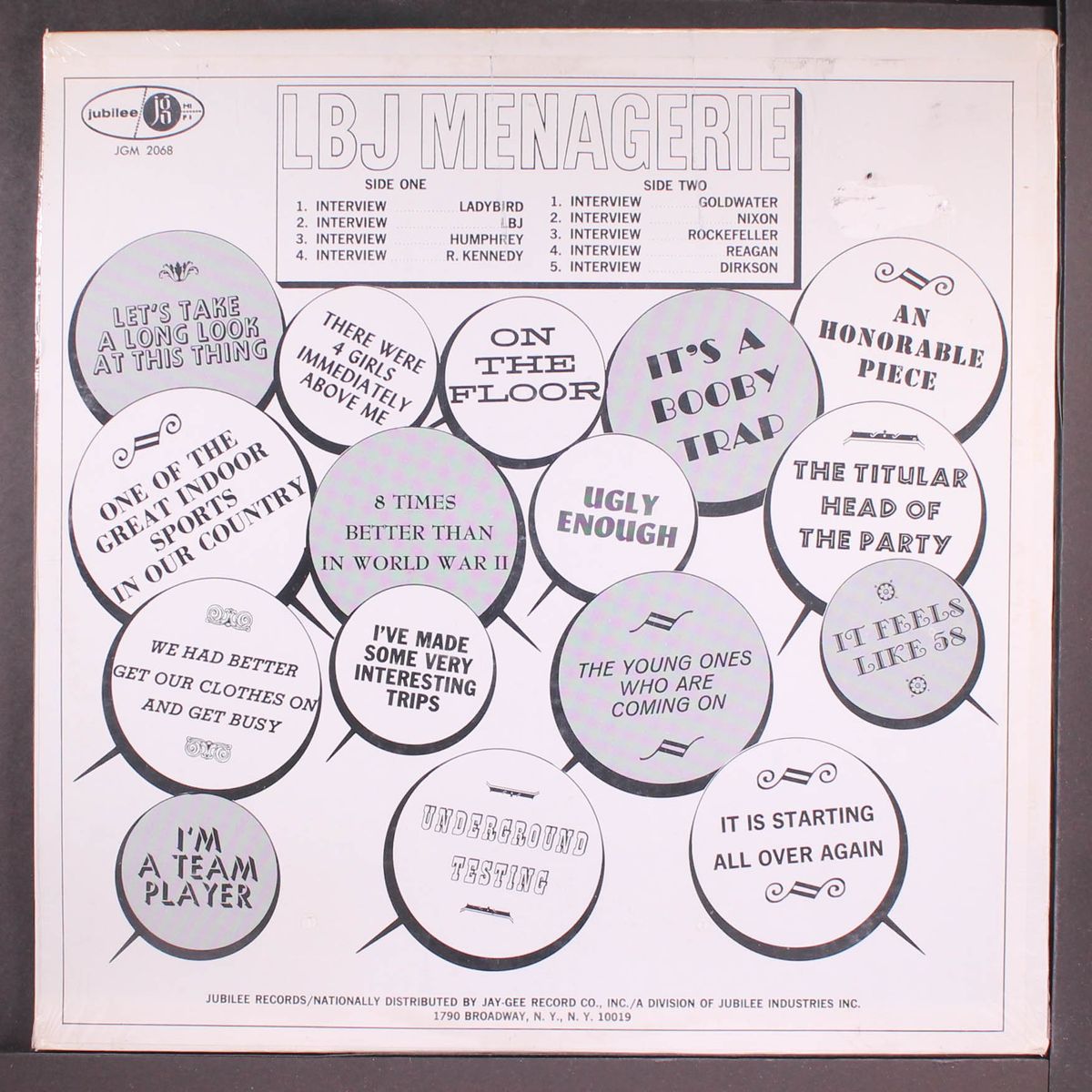 lbj menagerie by VARIOUS