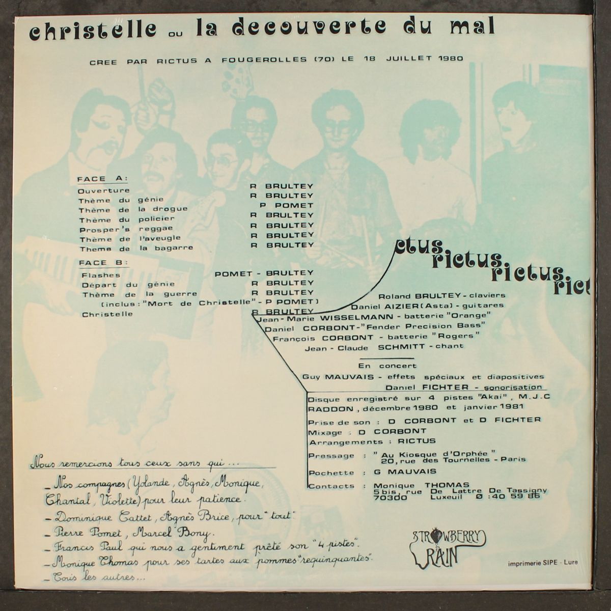 christelle ou la decouverte du mal by RICTUS