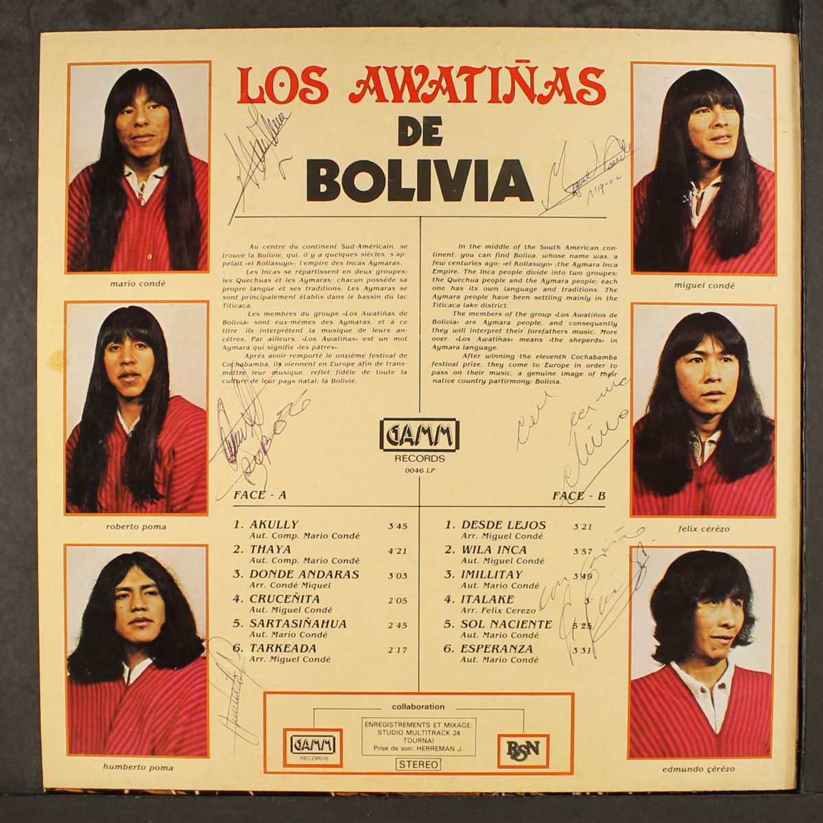 bolivia by LOS AWATINAS