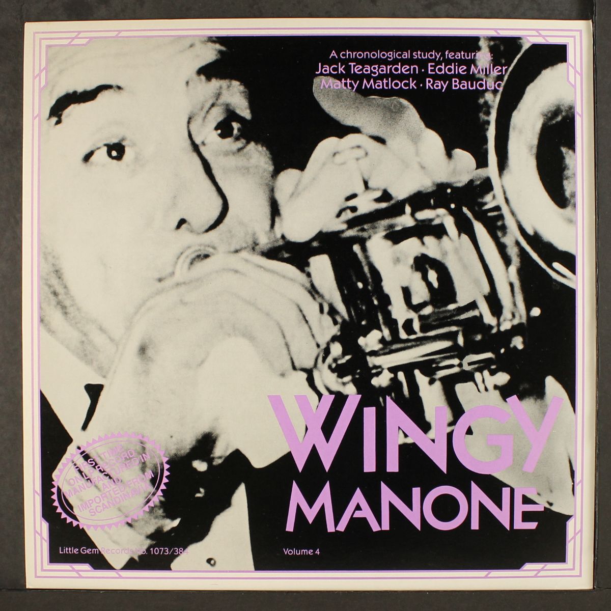 vol. 4 by WINGY MANONE