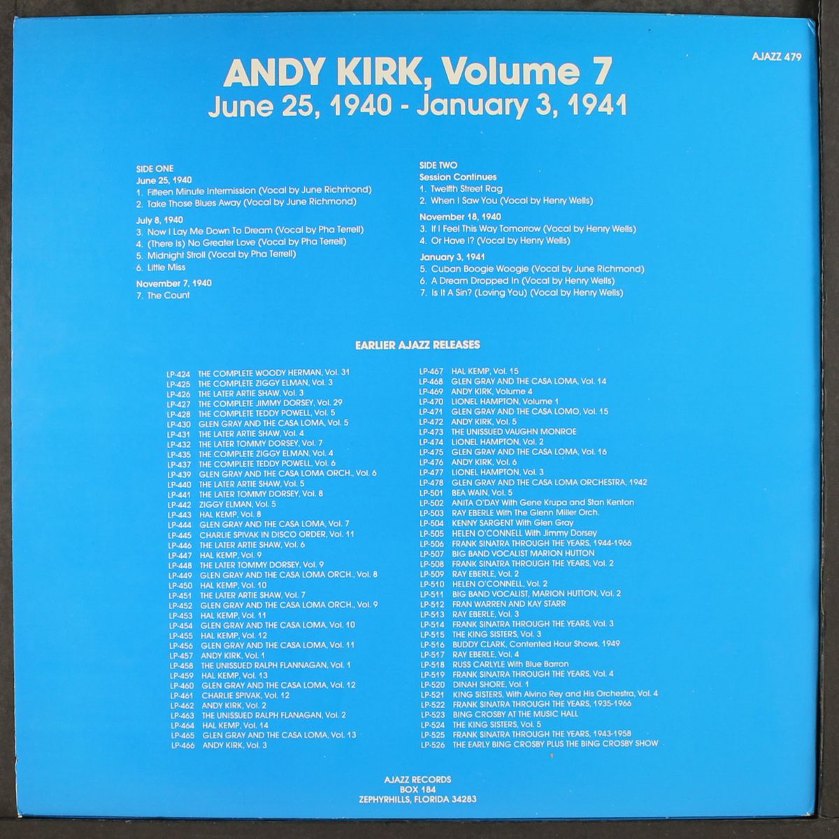 vol. 7 by ANDY KIRK
