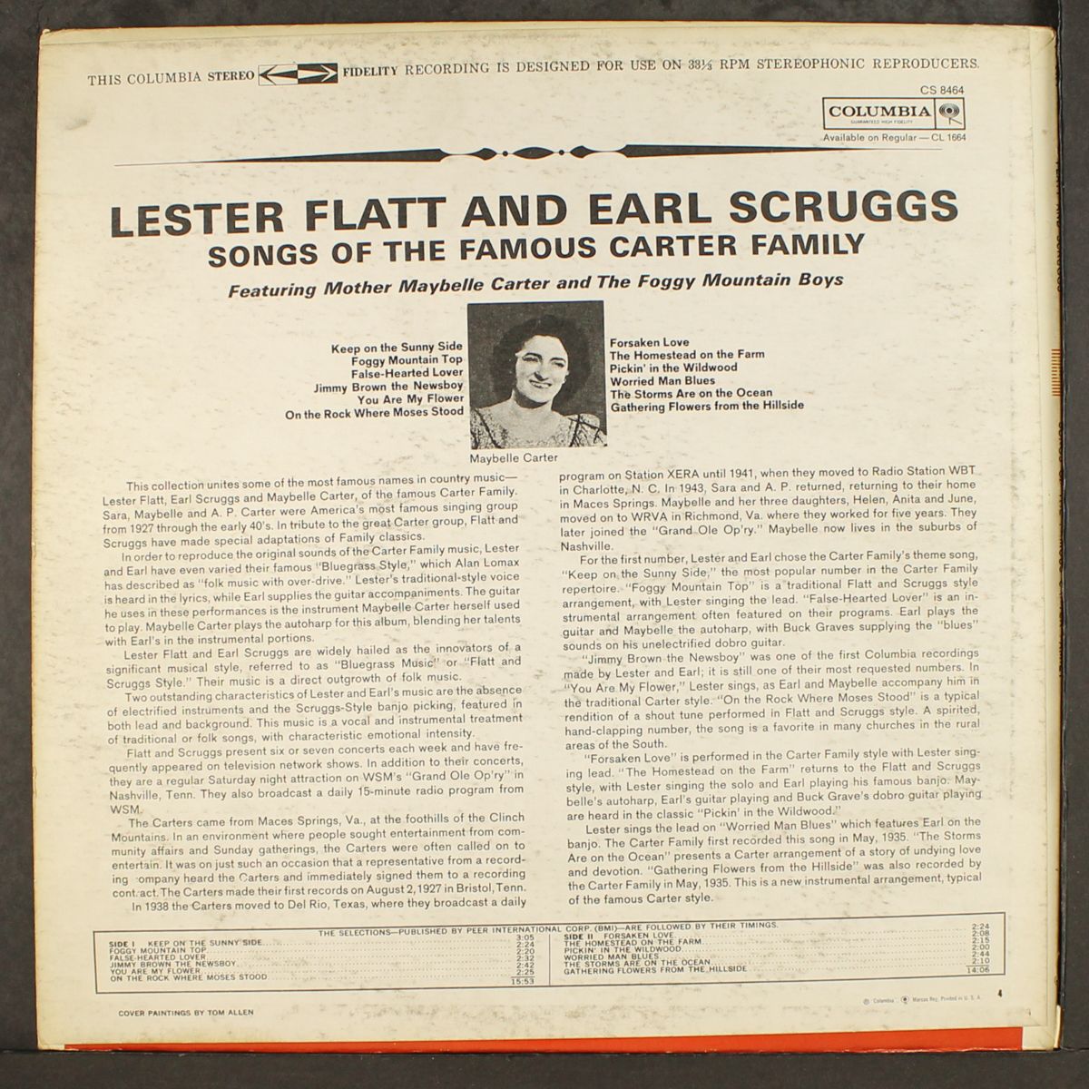 songs of the famous carter family by FLATT & SCRUGGS