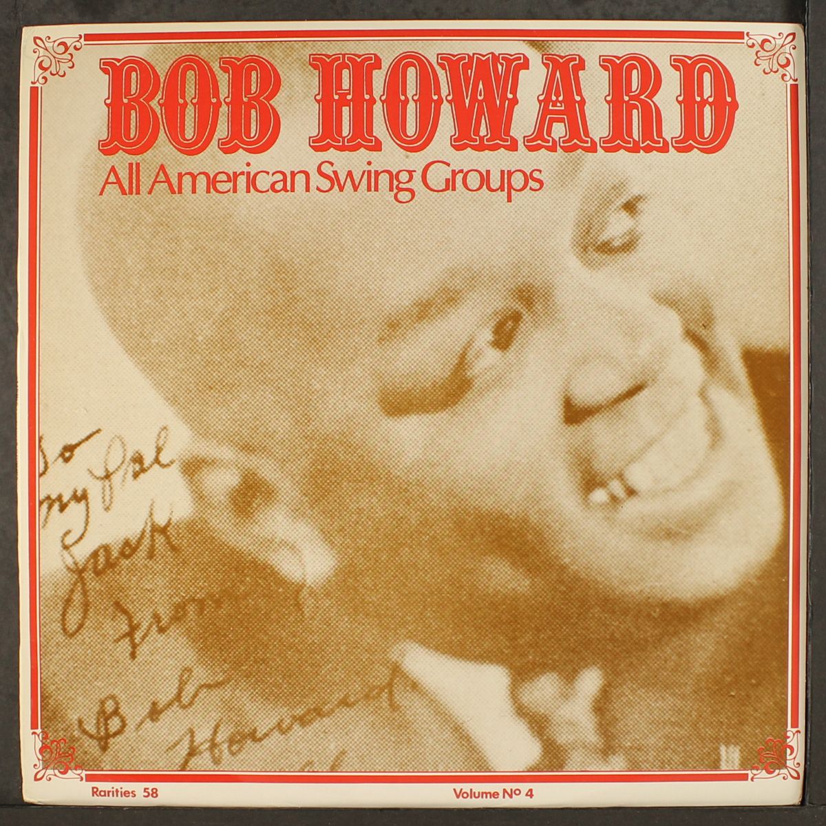 all american swing groups, vol. 4 by BOB HOWARD