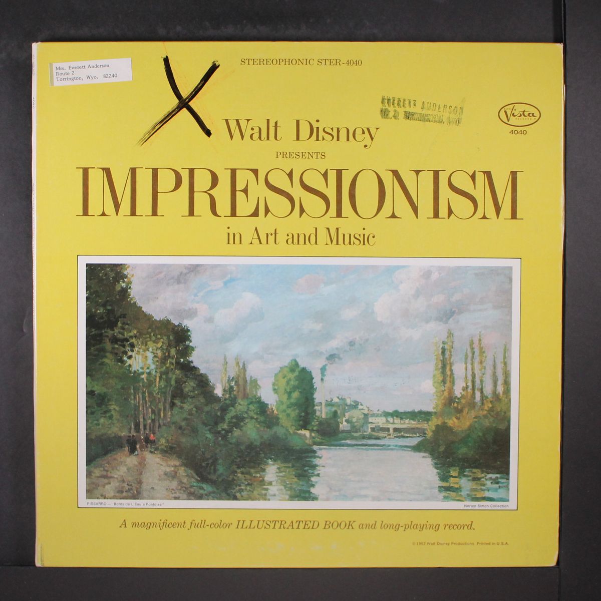 walt disney presents impressionism by CAMARATA