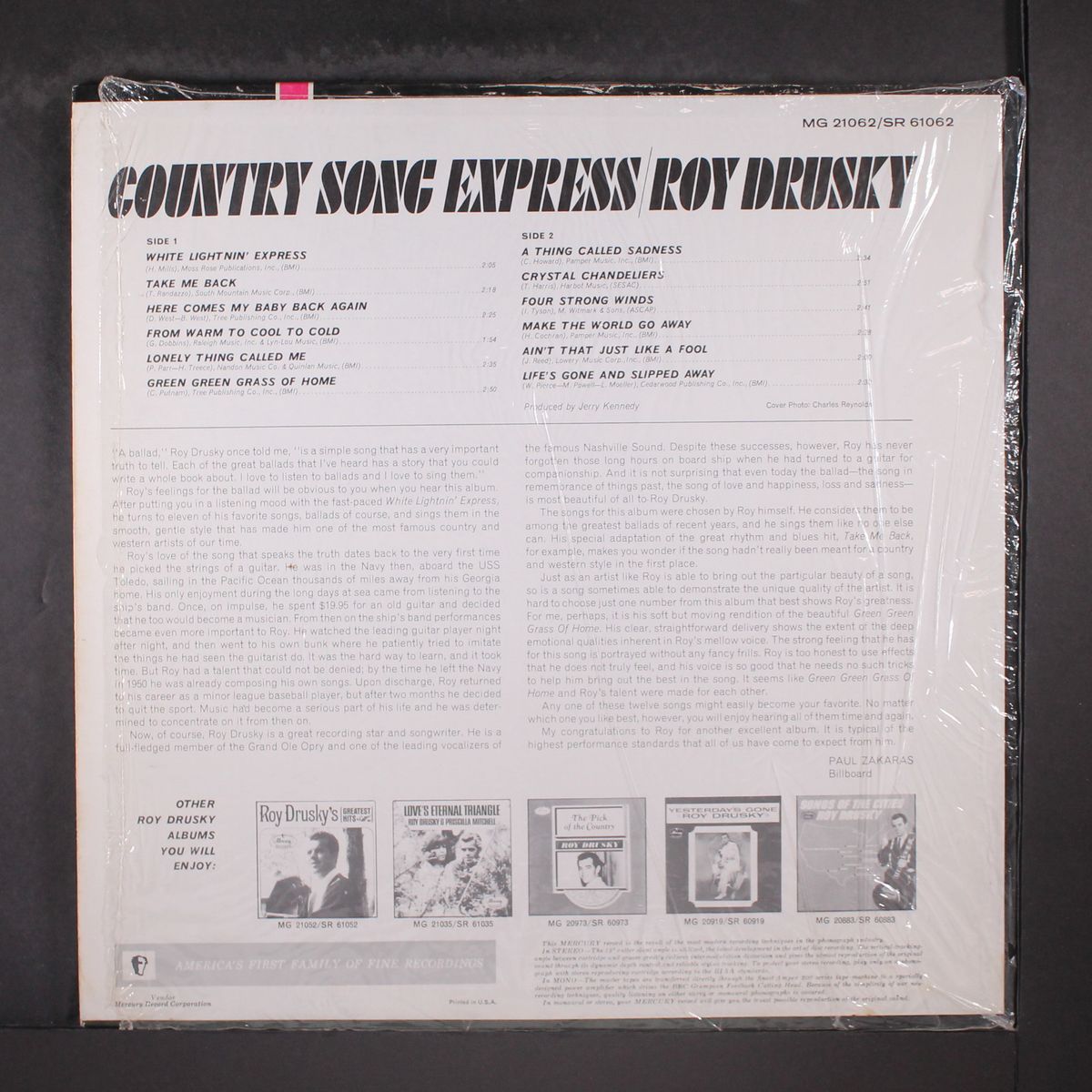 country song express by ROY DRUSKY