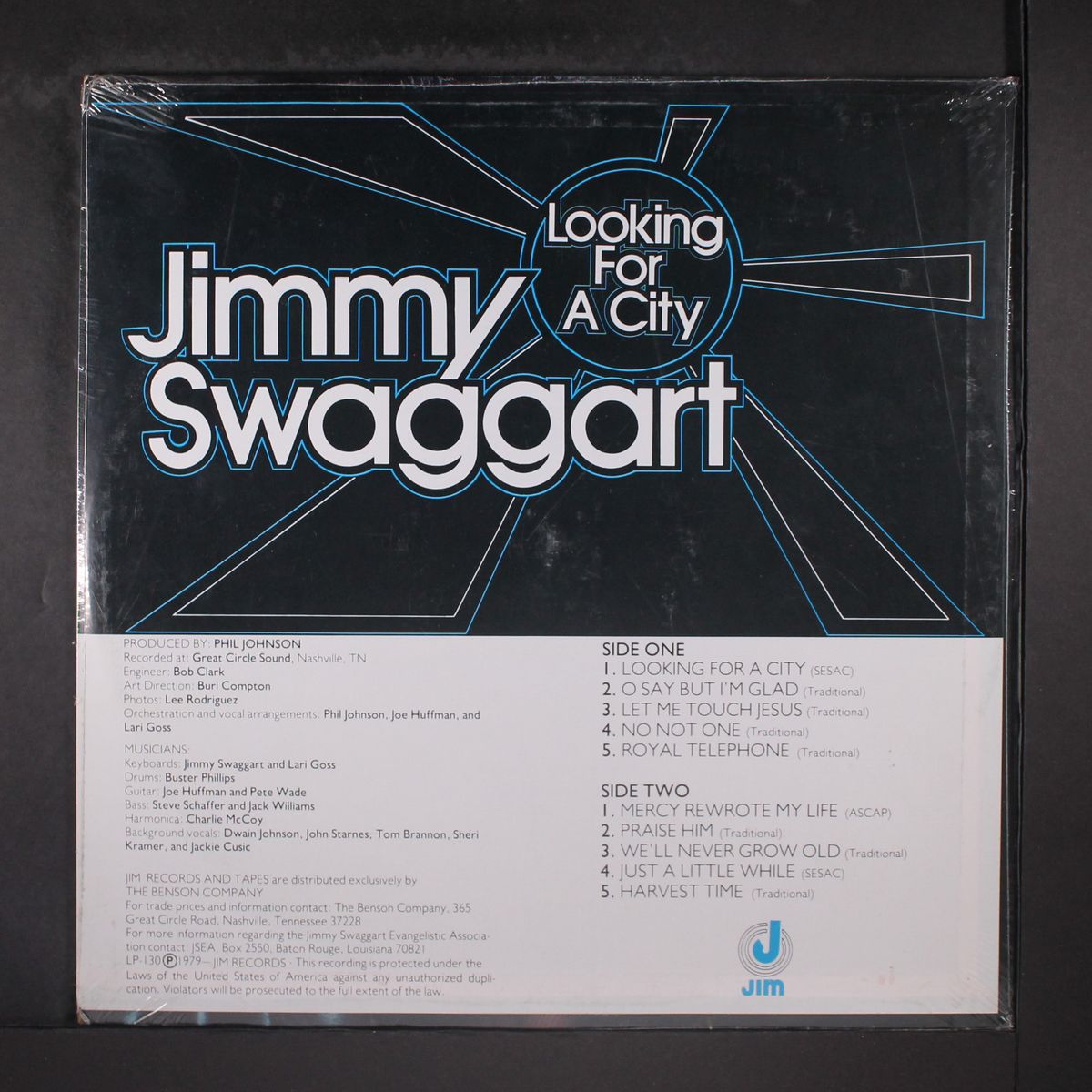 looking for a city by JIMMY SWAGGART
