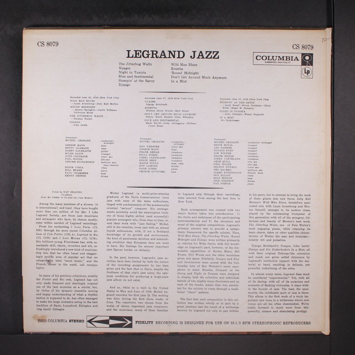 legrand jazz by MICHEL LEGRAND