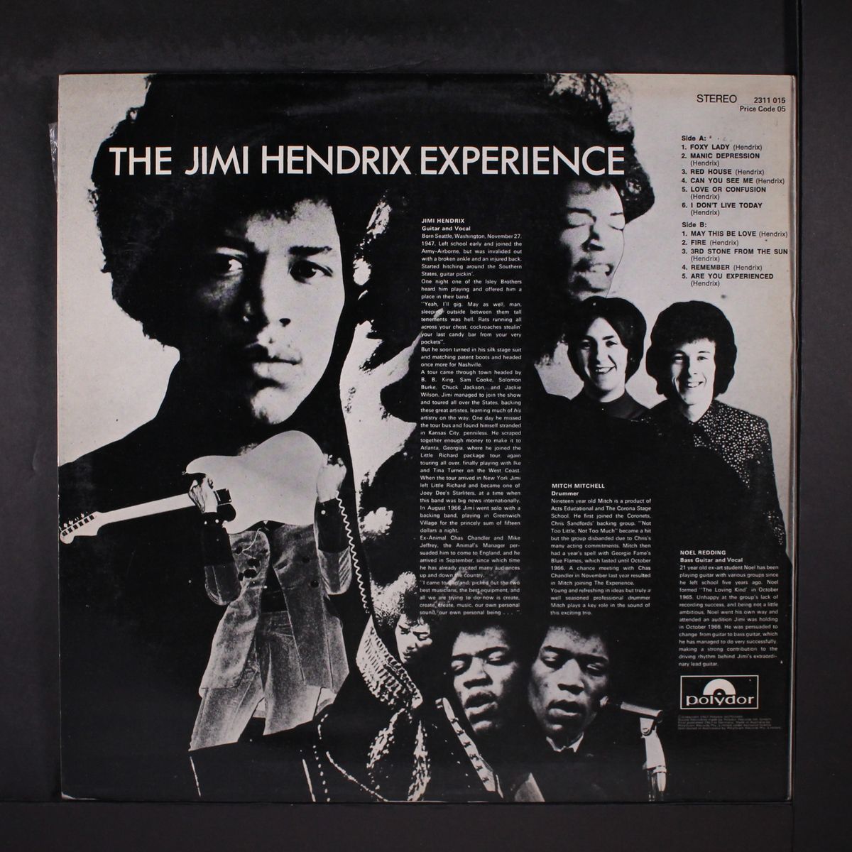 are you experienced by JIMI HENDRIX