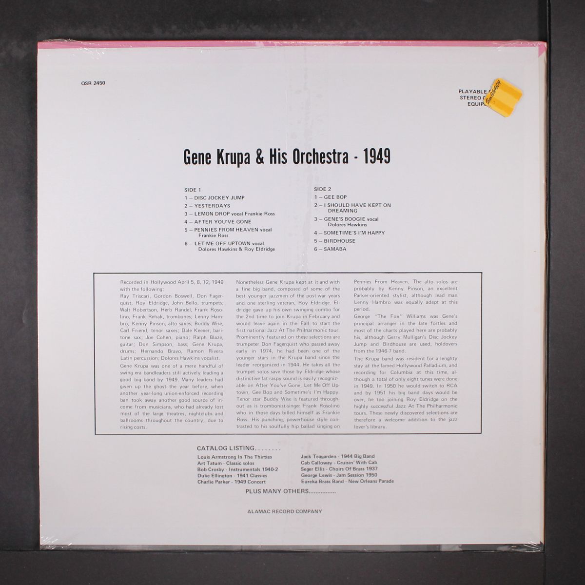 1949 by GENE KRUPA