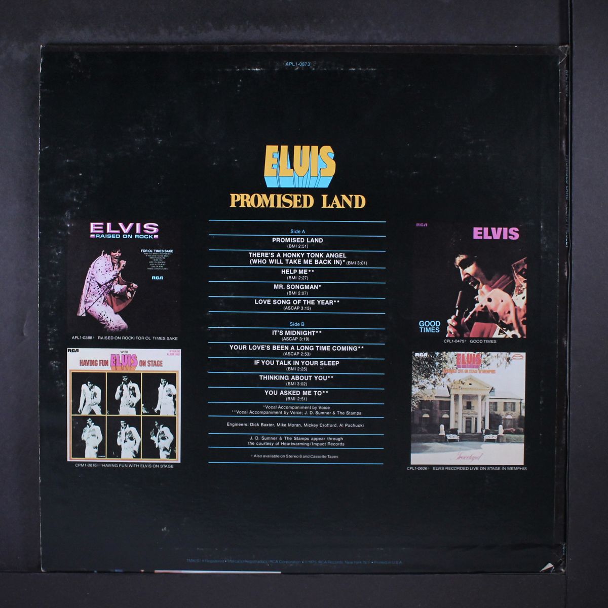 promised land by ELVIS PRESLEY