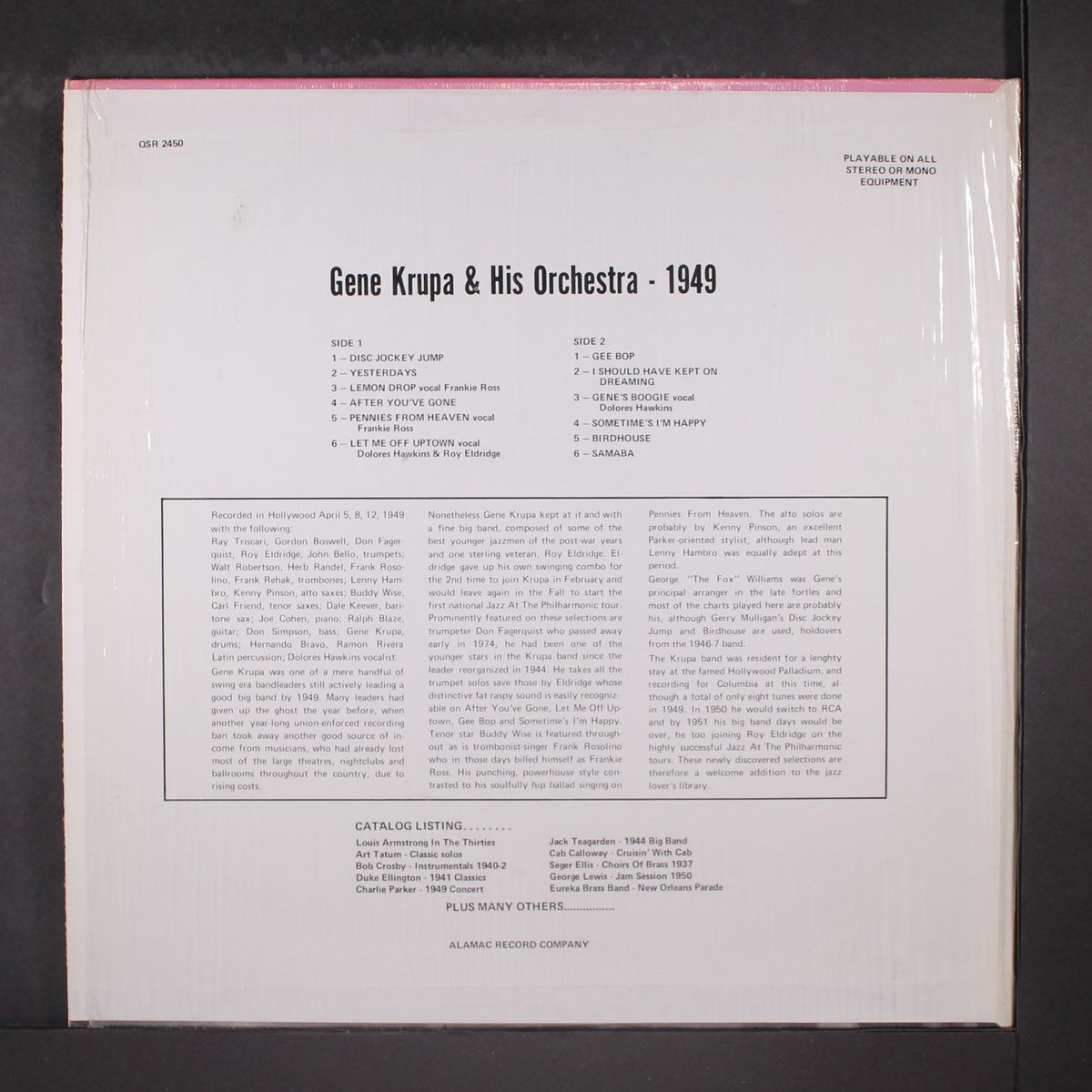 1949 by GENE KRUPA