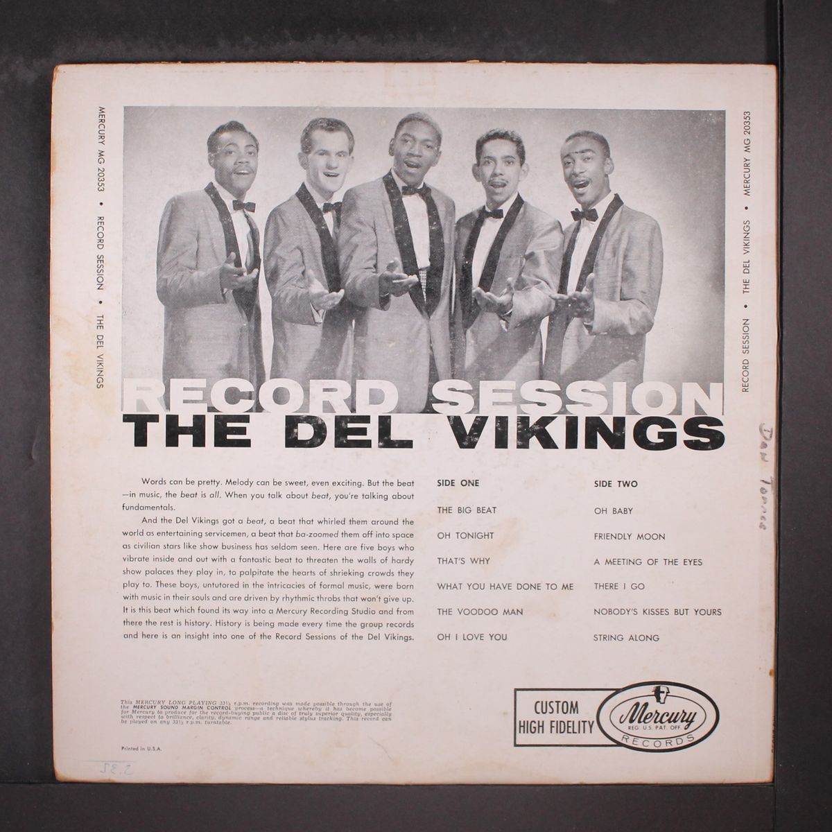 record session by DEL VIKINGS