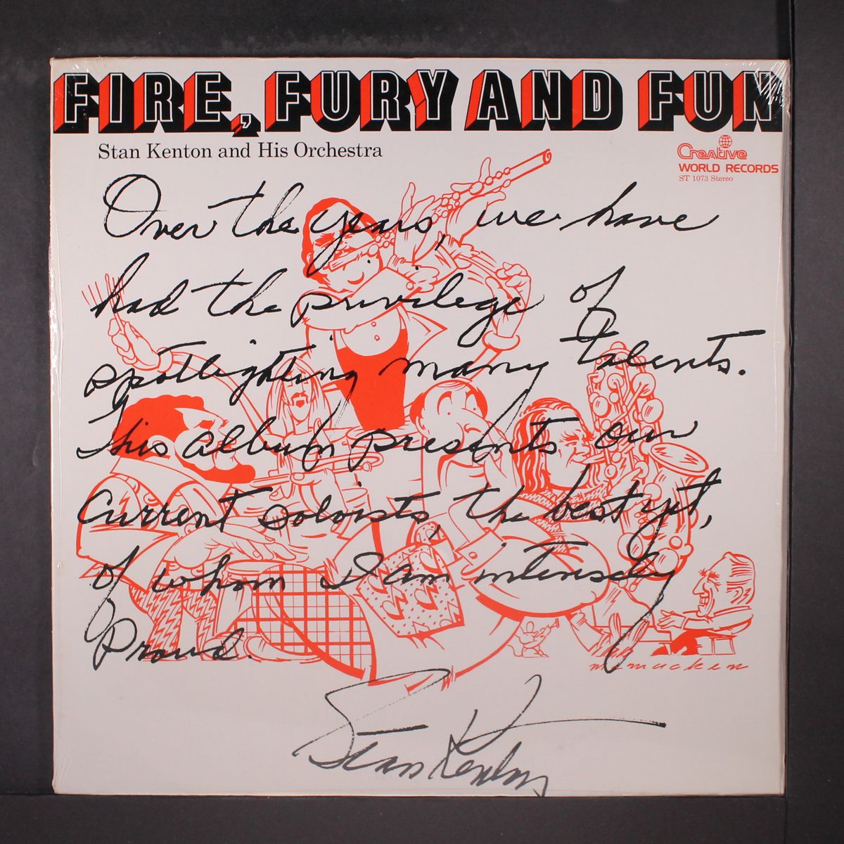 fire, fury and fun by STAN KENTON