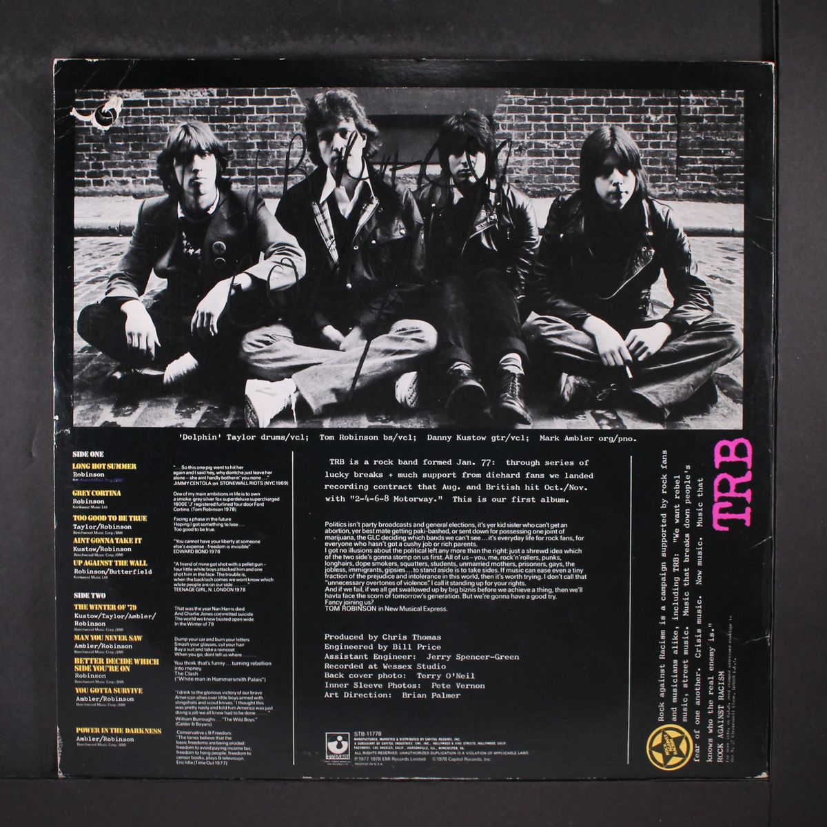 power in the darkness by TOM ROBINSON BAND