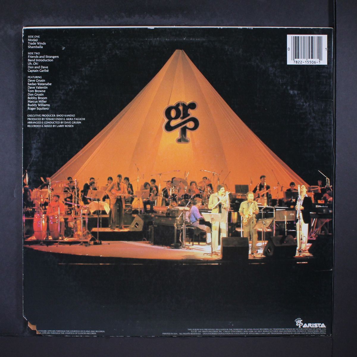 live in japan by DAVE GRUSIN & GRP ALL-STARS