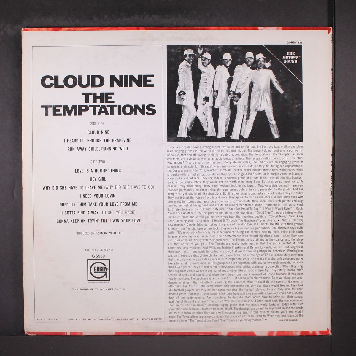 cloud nine by TEMPTATIONS