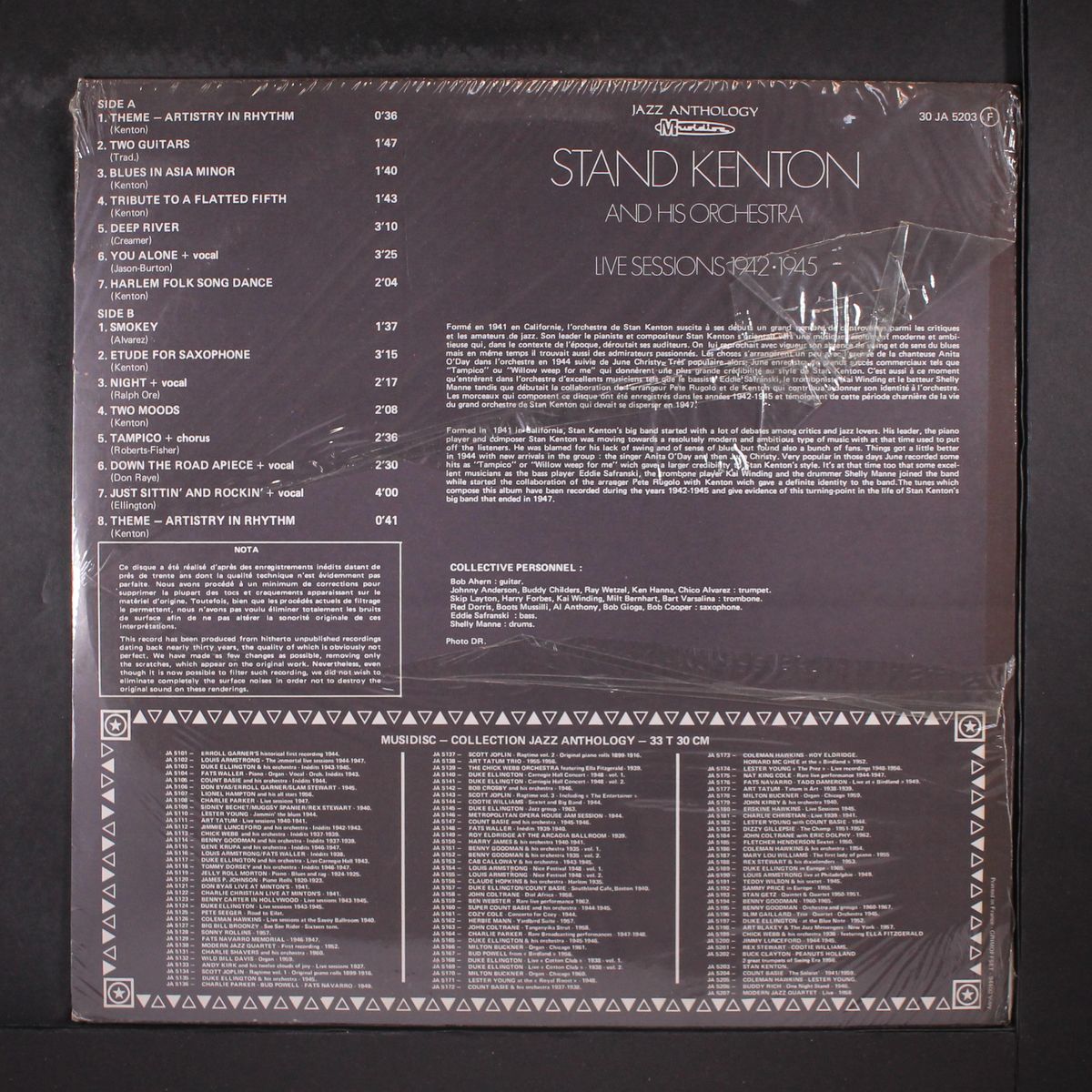 live sessions 1942-1945 by STAN KENTON