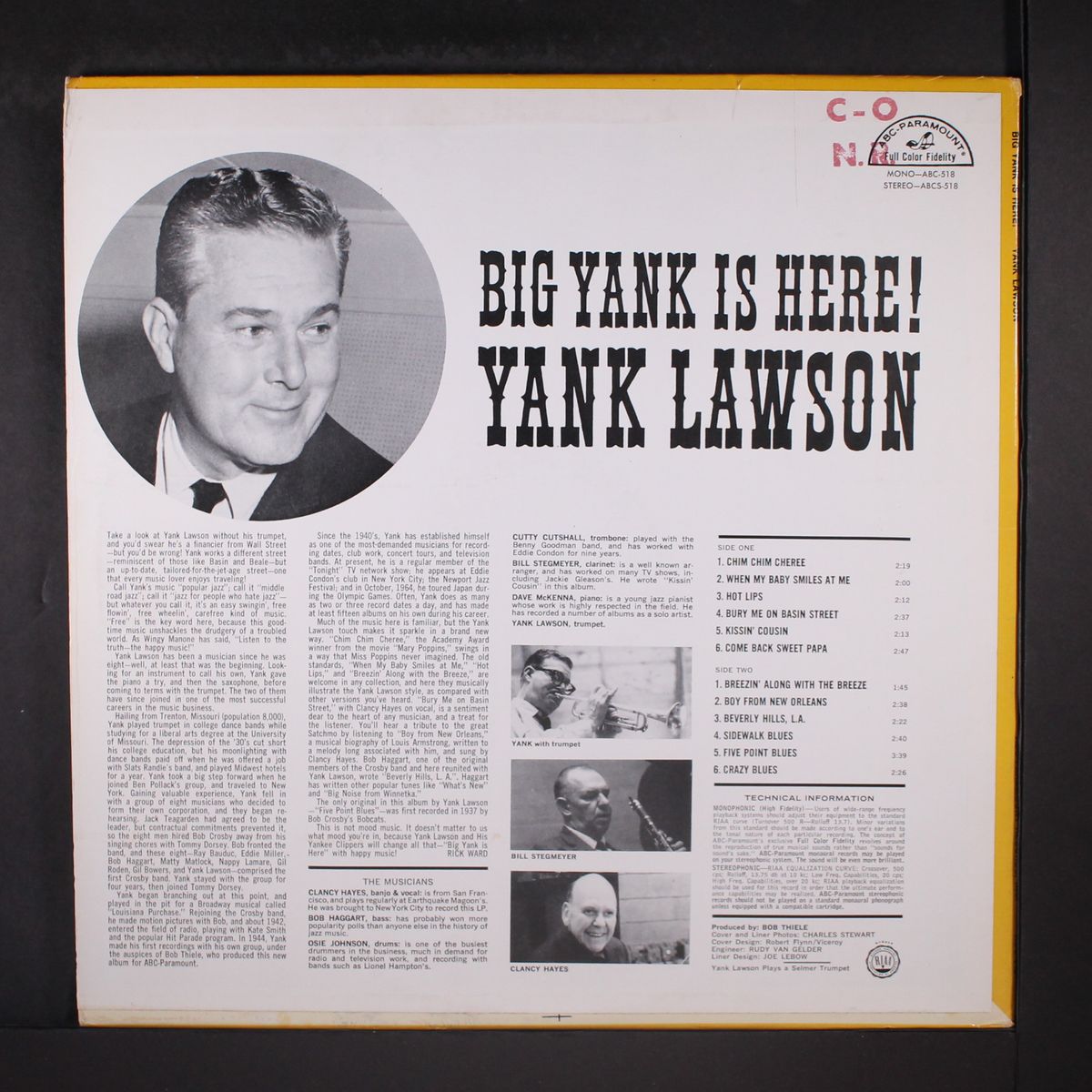 big yank is here! by YANK LAWSON