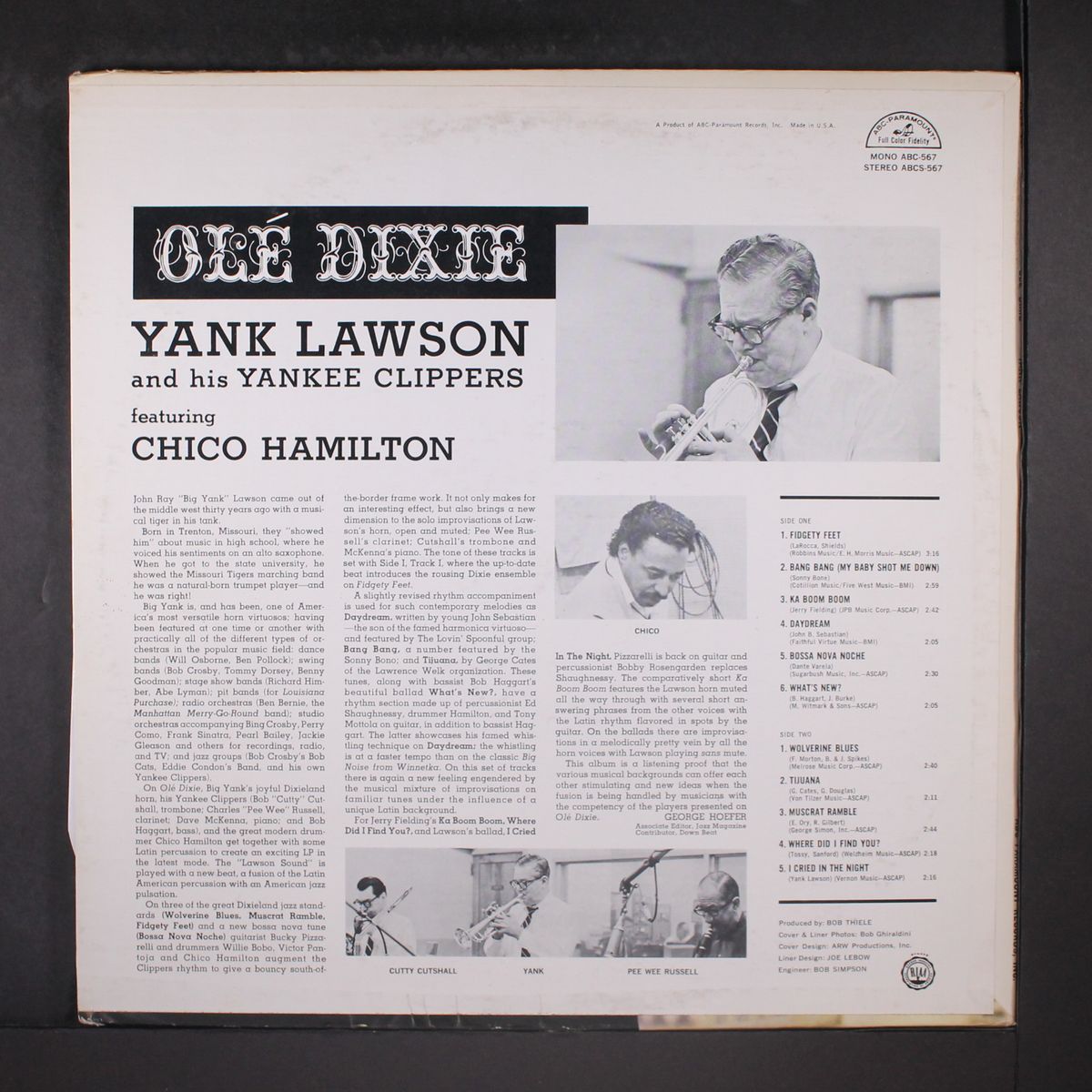 ole' dixie by YANK LAWSON