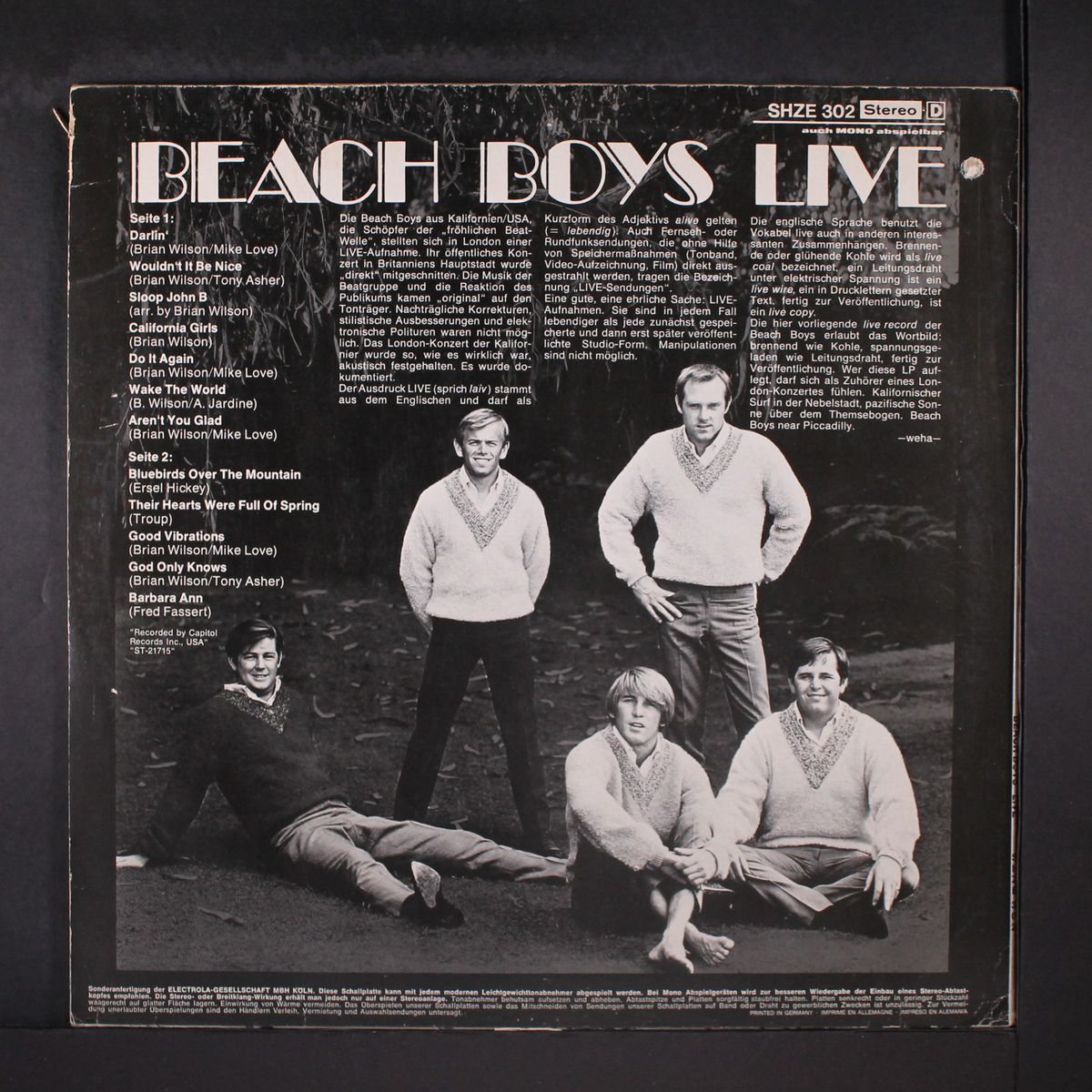 live by BEACH BOYS