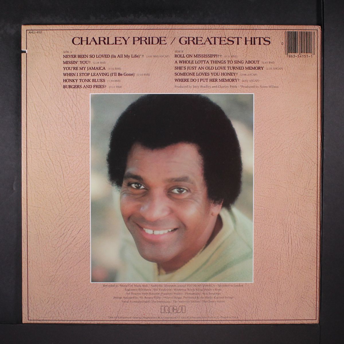 greatest hits by CHARLEY PRIDE