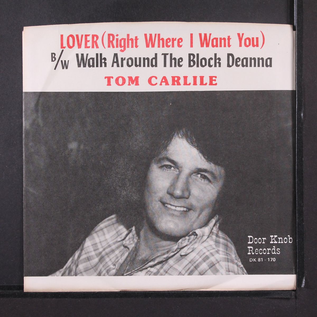 lover / walk around the block deanna by TOM CARLILE