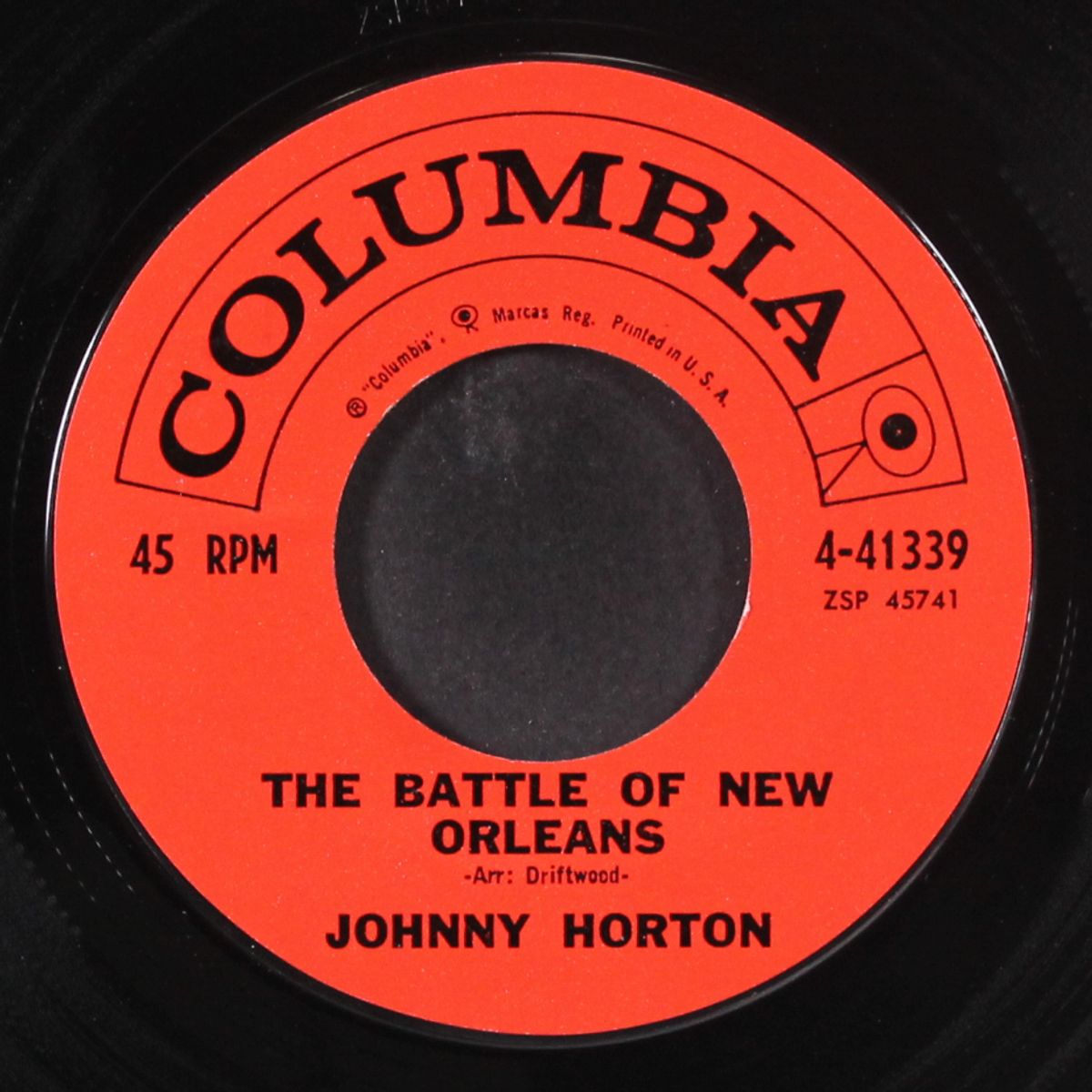 the battle of new orleans / all for the love of a girl by JOHNNY HORTON