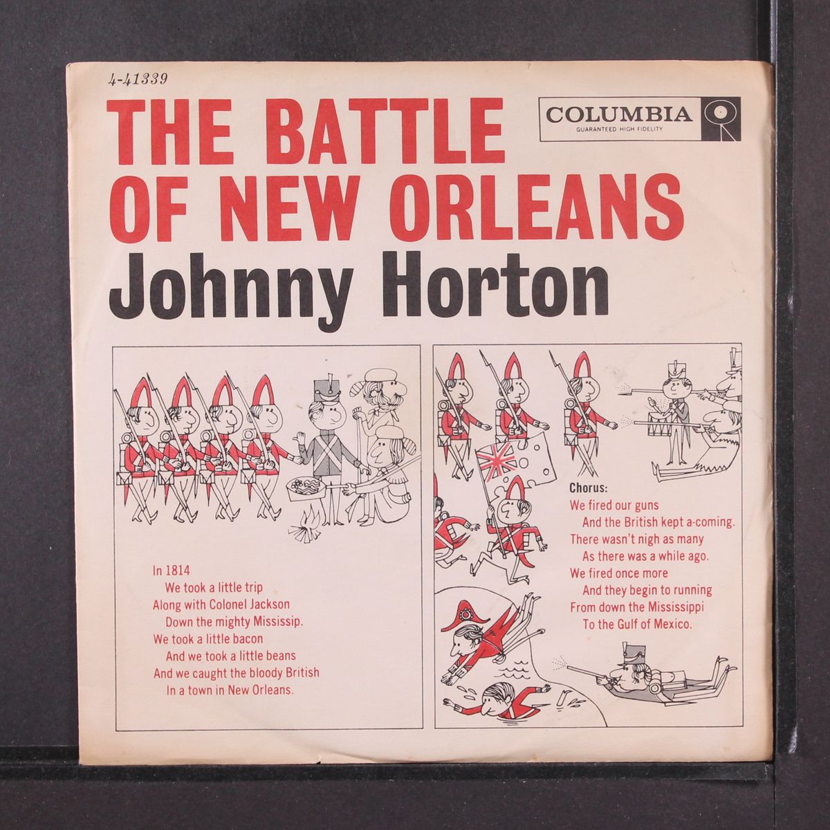 the battle of new orleans / all for the love of a girl by JOHNNY HORTON