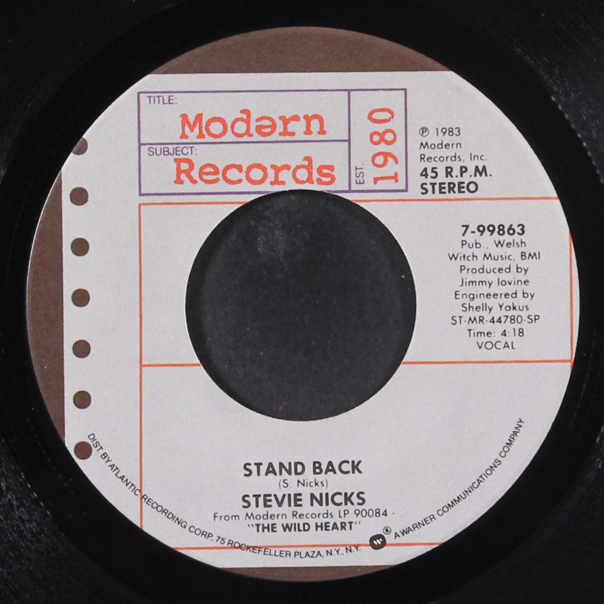 stand back / garbo by STEVIE NICKS