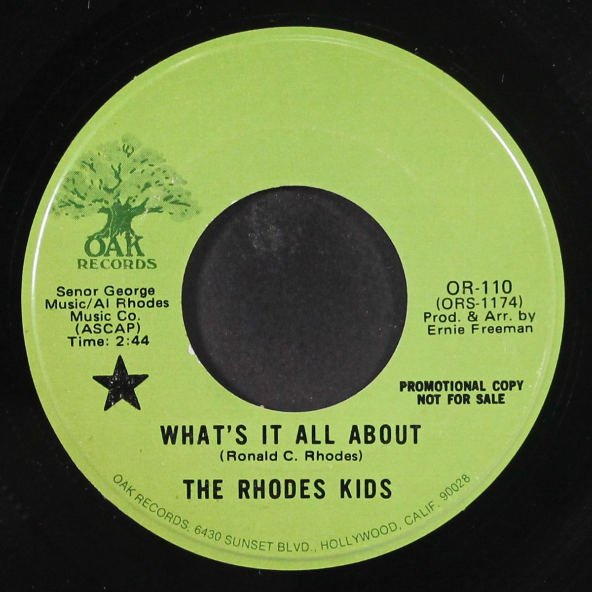 what's it all about / won't let you pass me by by RHODES KIDS