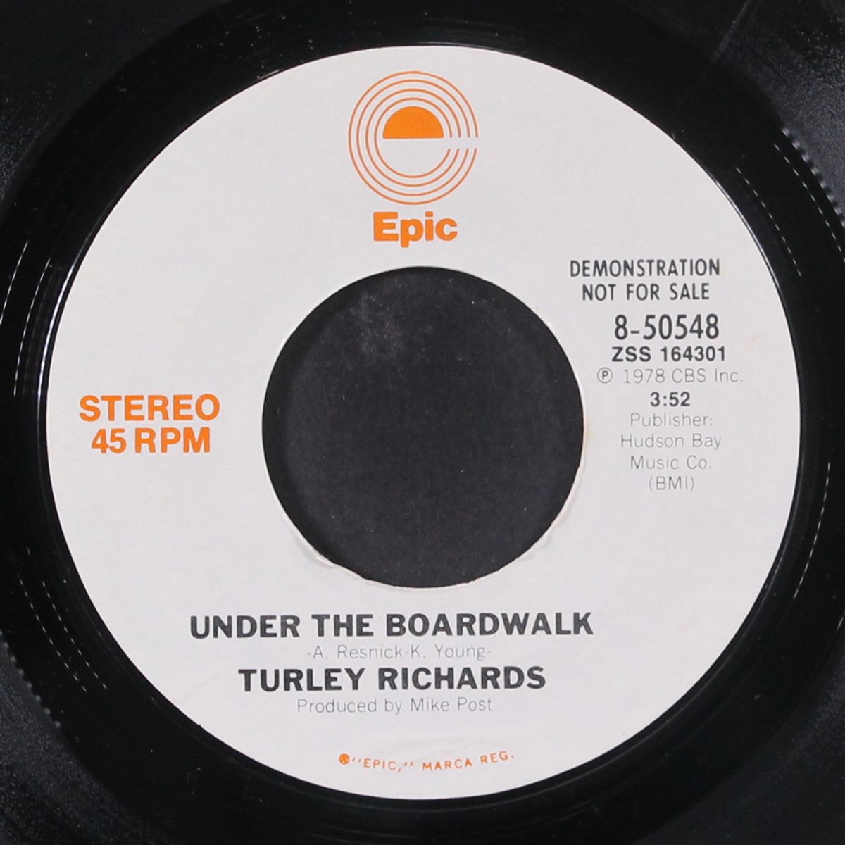 under the boardwalk / same by TURLEY RICHARDS