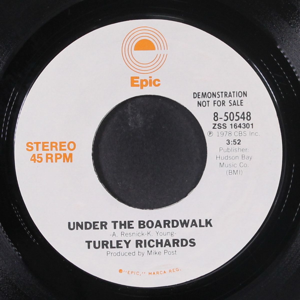 under the boardwalk / same by TURLEY RICHARDS