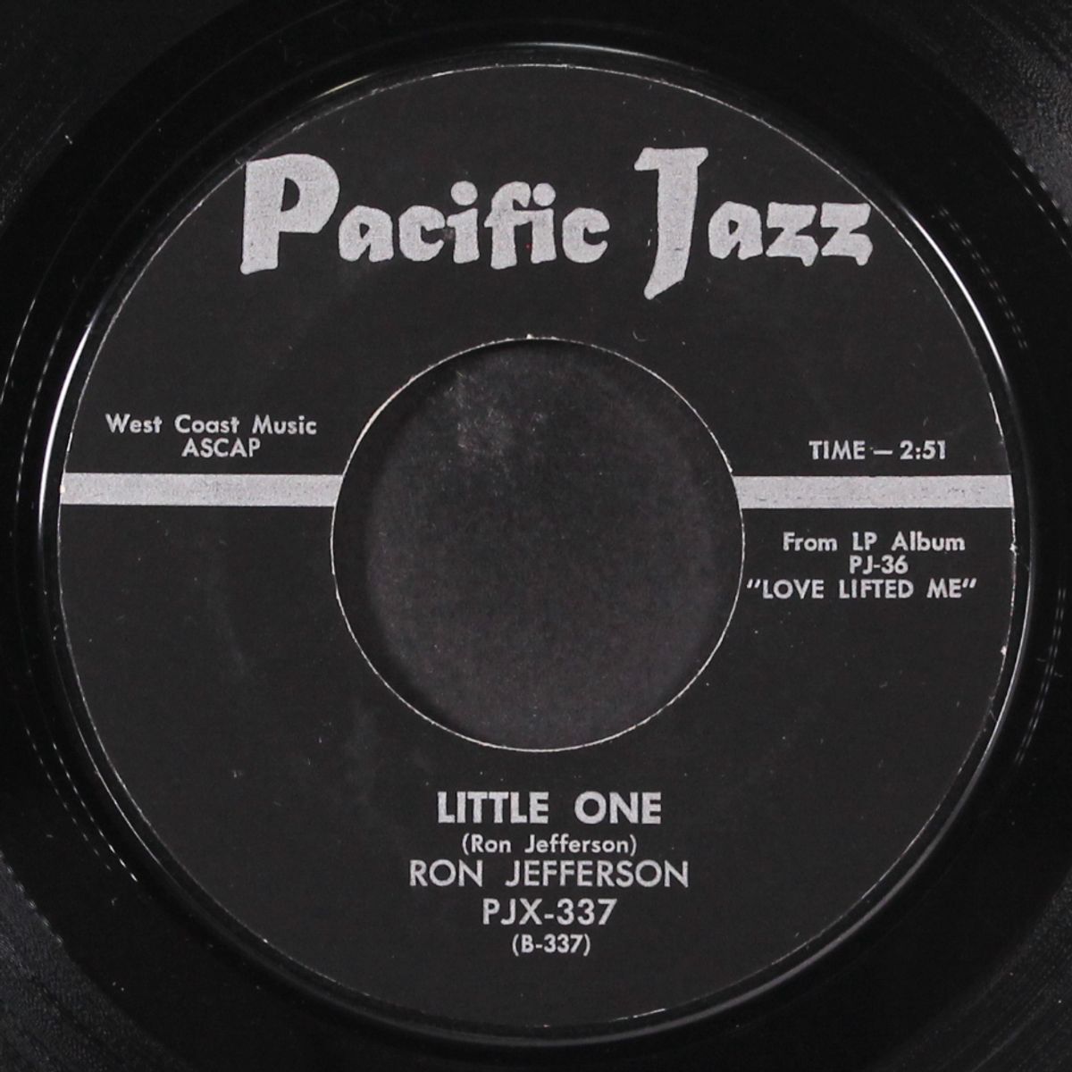 love lifted me / little one by RON JEFFERSON