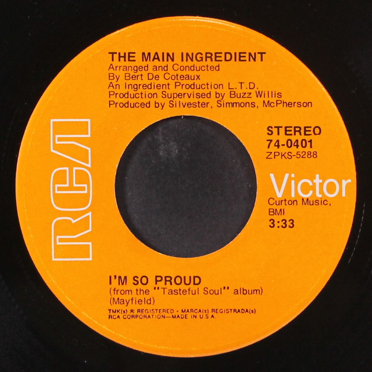 i'm so proud / brotherly love by MAIN INGREDIENT