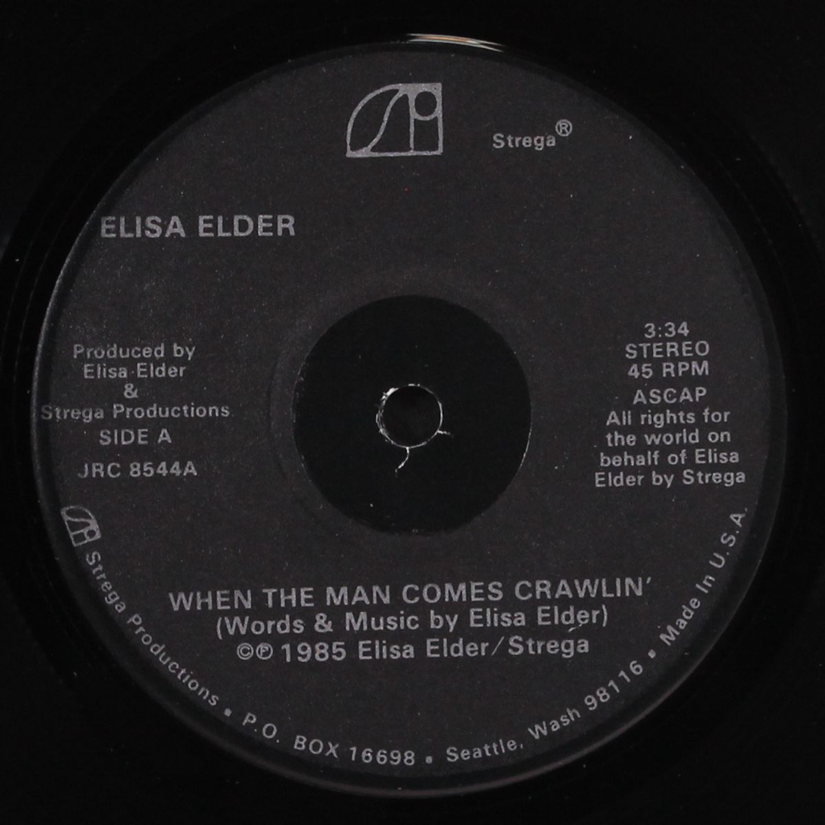when the man comes calling / you love you by ELISA ELDER